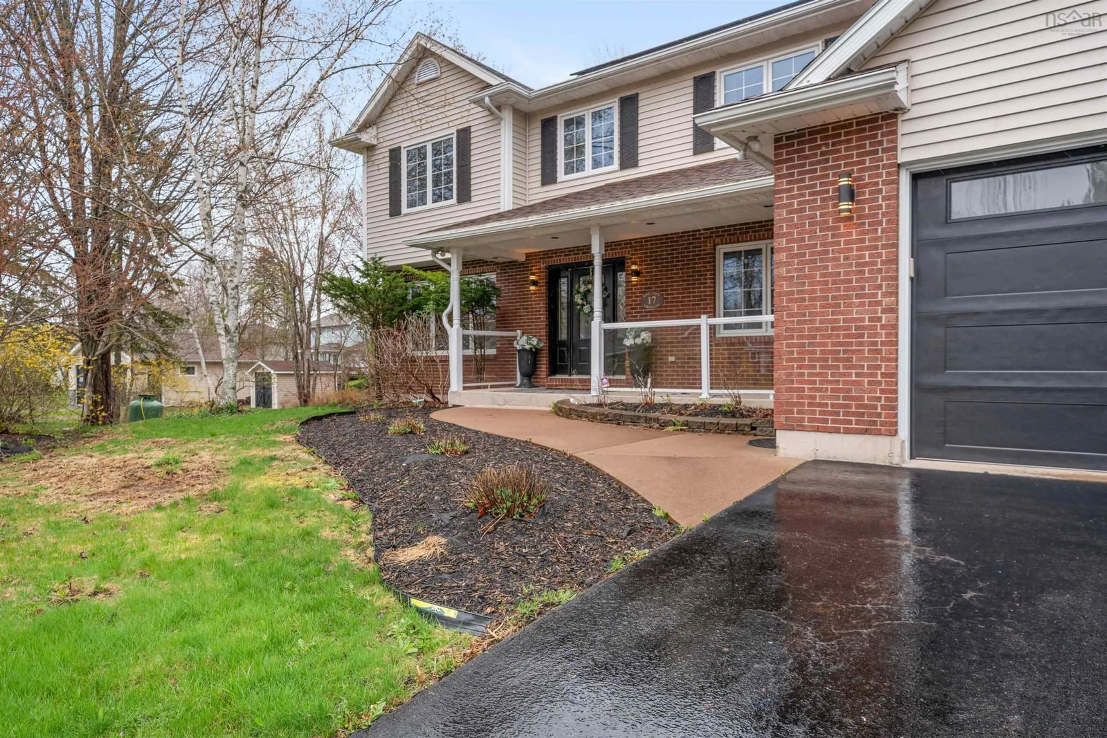 Home with brick exterior material, street for 17 Pineview Crescent Cres, Stellarton Nova Scotia B0K 1S0