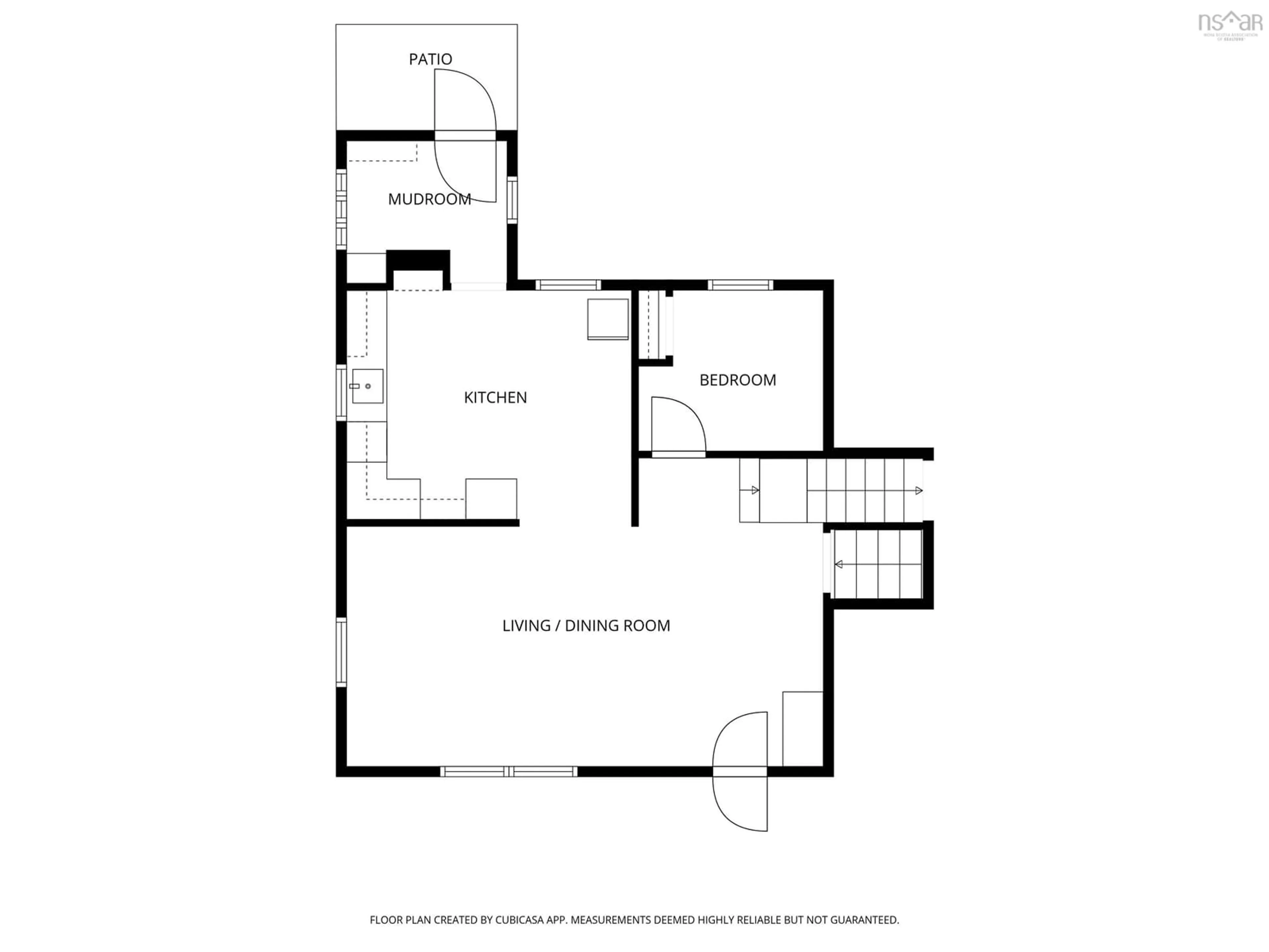 Floor plan for 7006 Highway 201, South Williamston Nova Scotia B0P 1M0