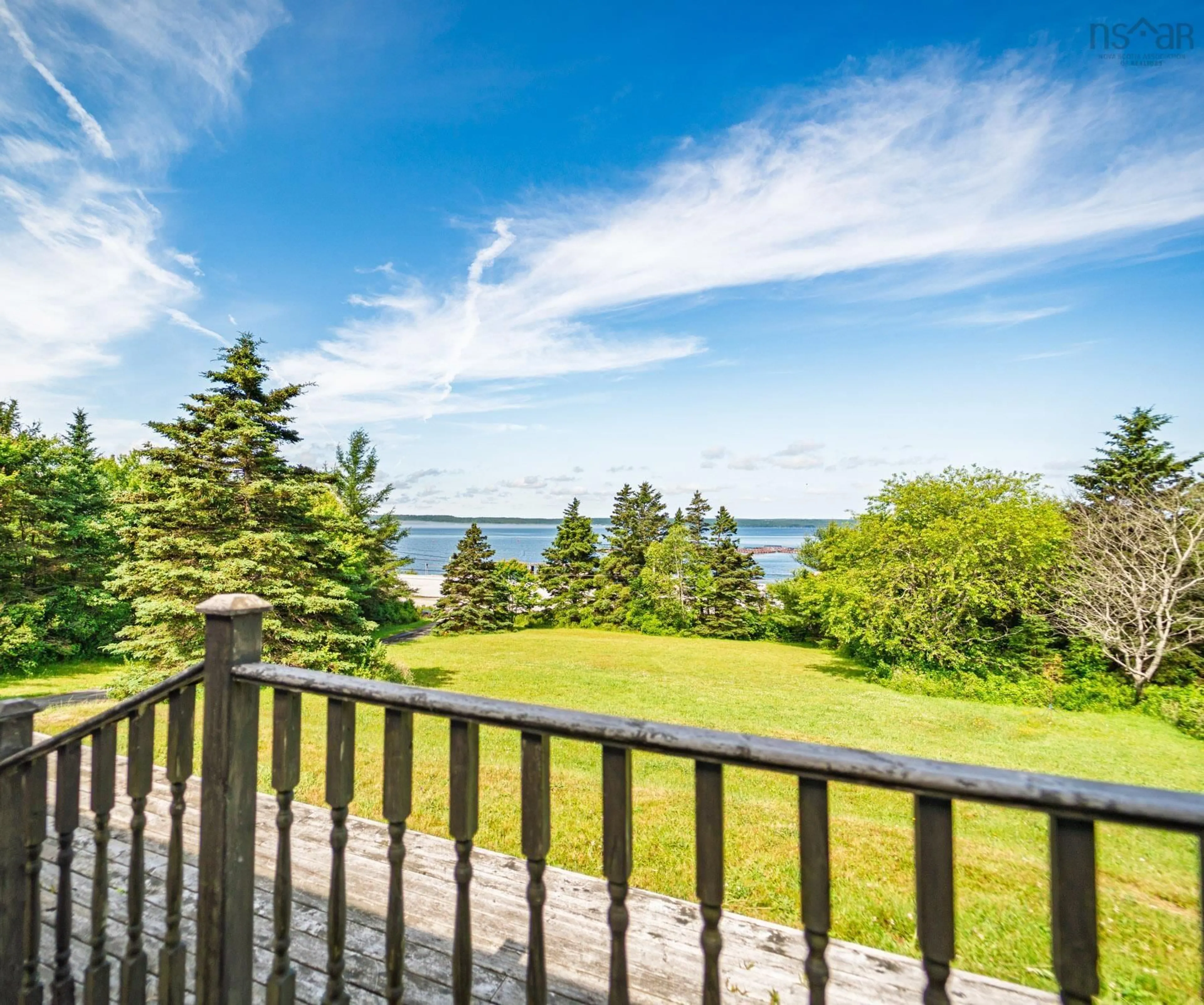 Patio, water/lake/river/ocean view for 887 Sandy Point Rd, Sandy Point Nova Scotia B0T 1W0