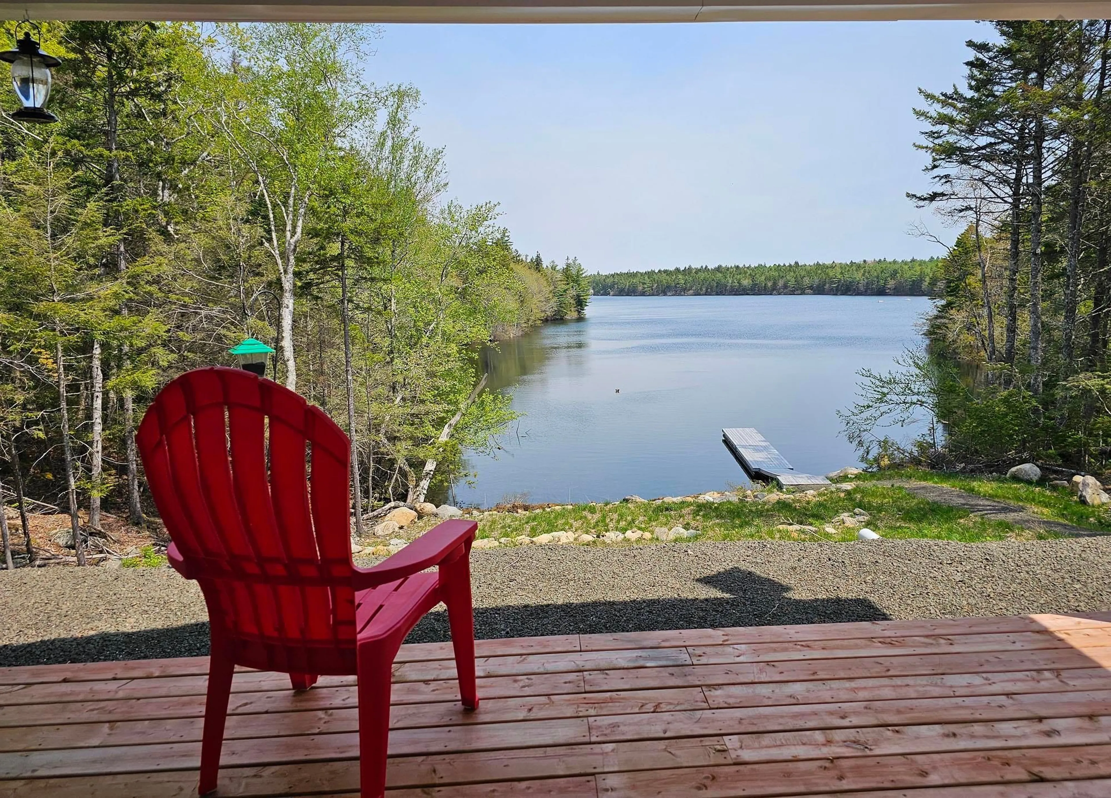 Patio, water/lake/river/ocean view for 1154 Ridge Rd #Lot 24-2, North Range Nova Scotia B0W 1H0