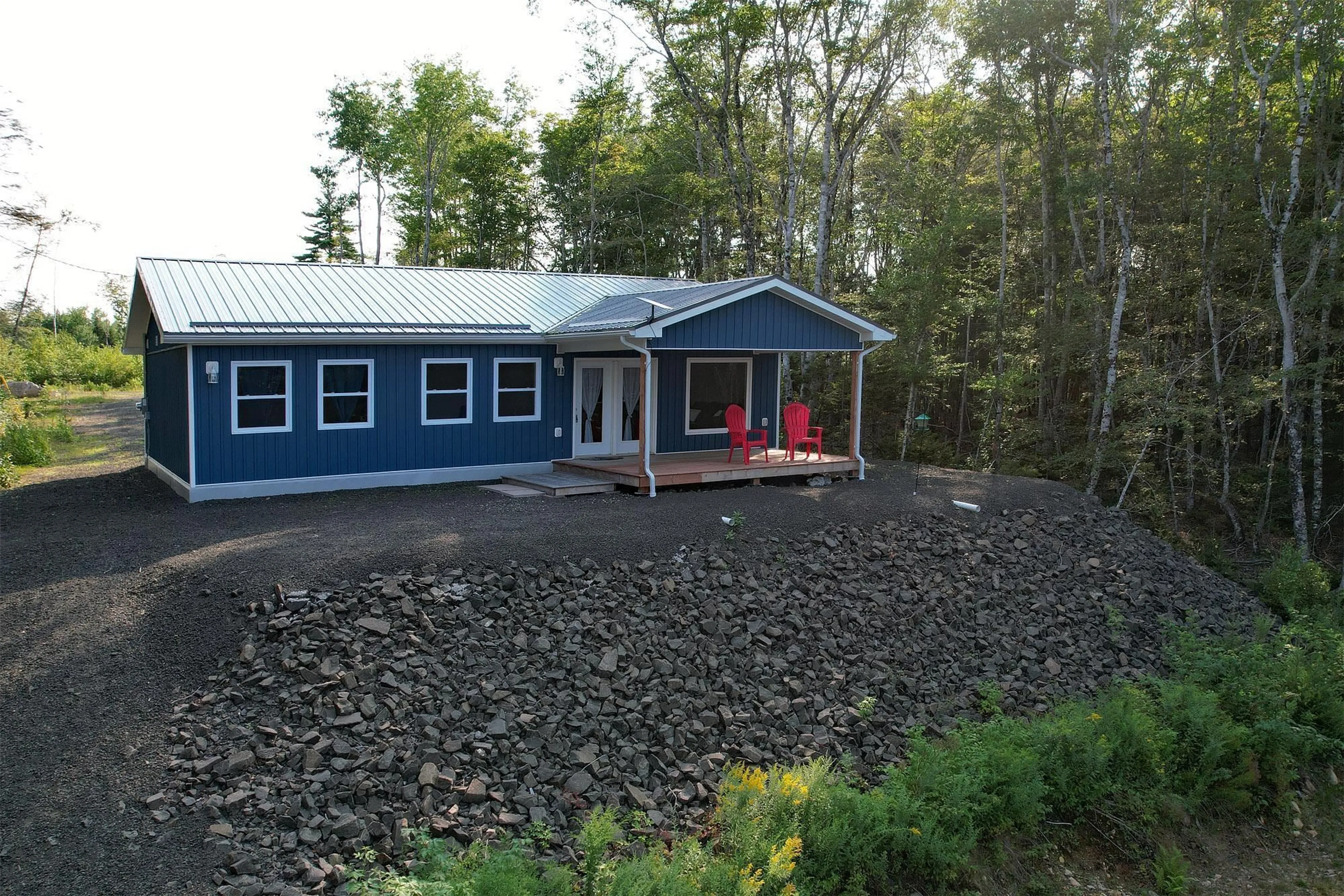 A pic from outside/outdoor area/front of a property/back of a property/a pic from drone, building for 1154 Ridge Rd #Lot 24-2, North Range Nova Scotia B0W 1H0