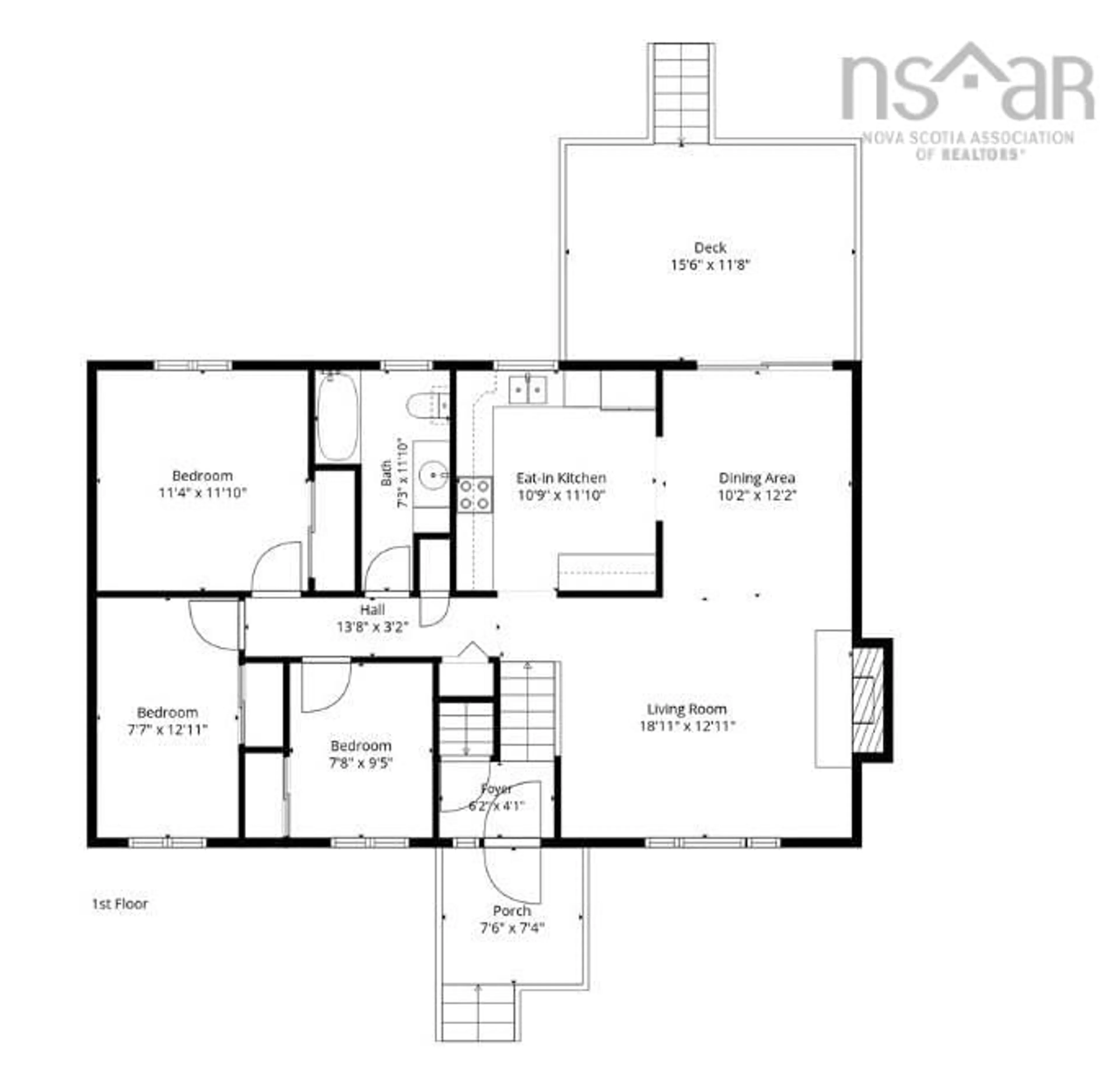Floor plan for 11 Langevin Drive, Lower Sackville Nova Scotia B4C 1P5