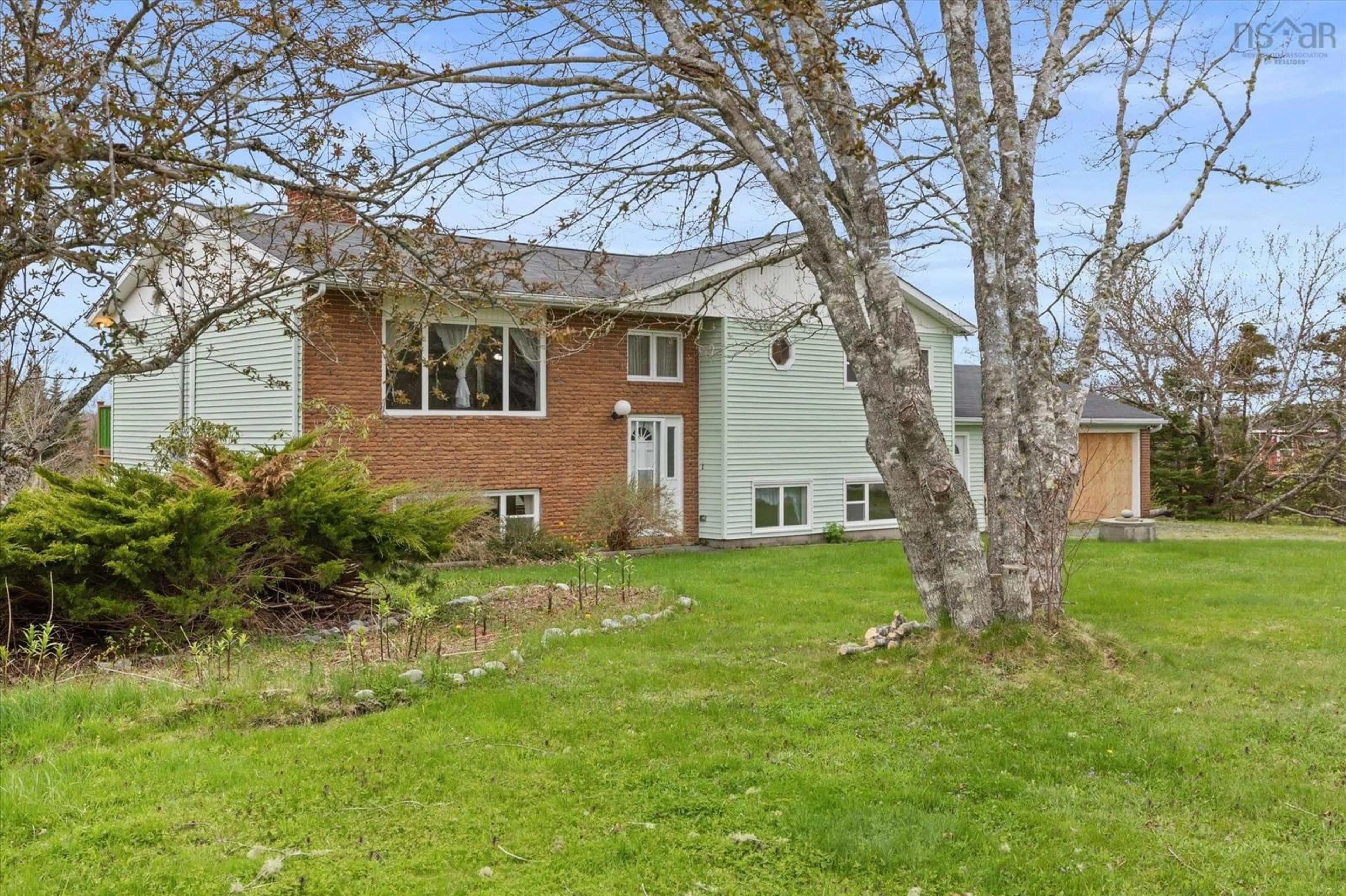 A pic from outside/outdoor area/front of a property/back of a property/a pic from drone, unknown for 5407 Highway 3, East Jordan Nova Scotia B0T 1J0