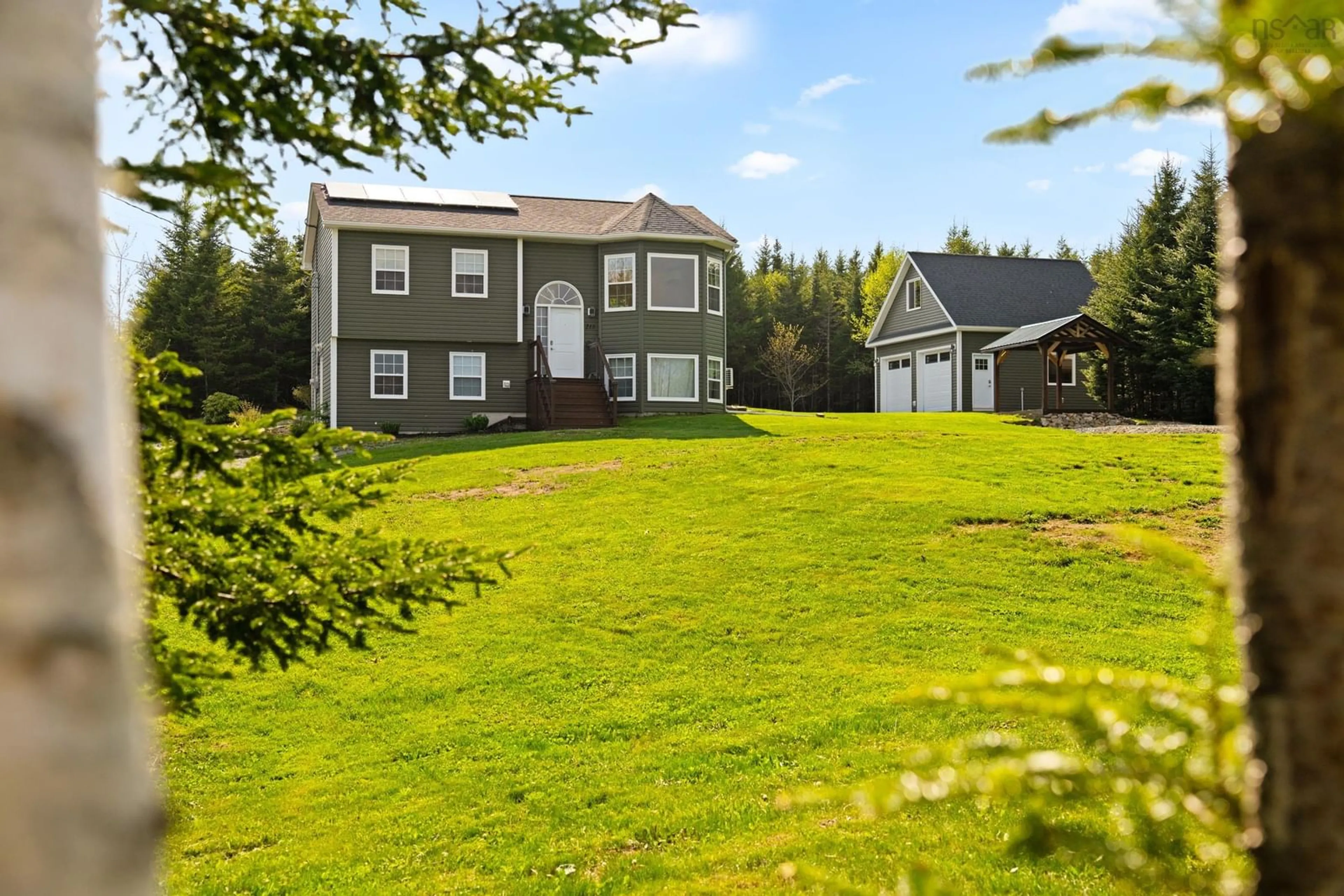 A pic from outside/outdoor area/front of a property/back of a property/a pic from drone, unknown for 215 West Porters Lake Rd, Porters Lake Nova Scotia B3E 1G1