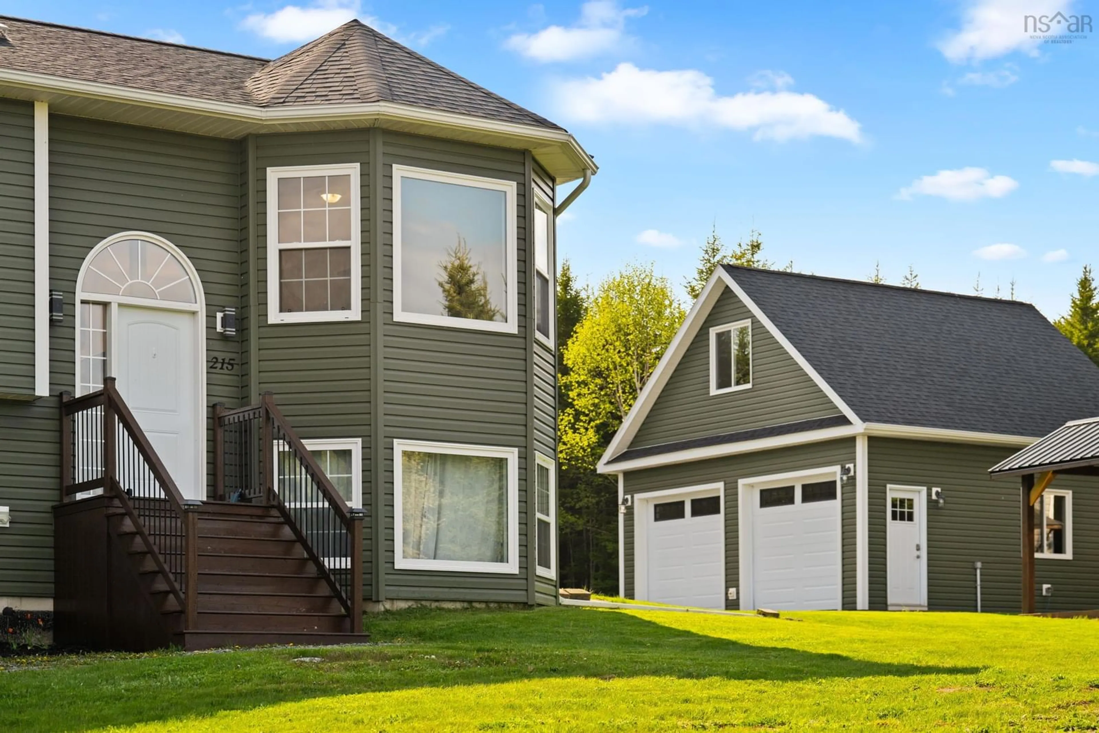 Home with vinyl exterior material, street for 215 West Porters Lake Rd, Porters Lake Nova Scotia B3E 1G1