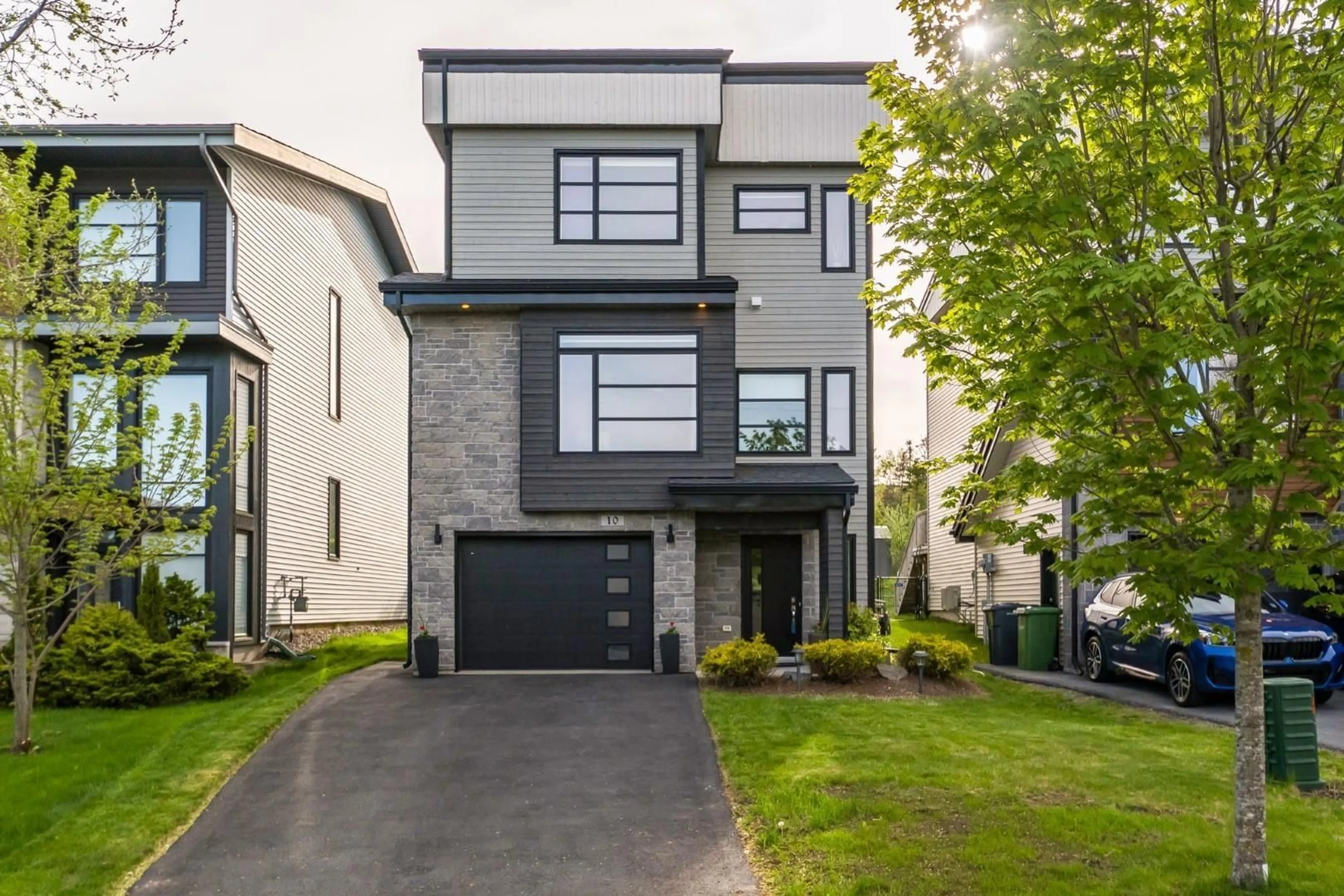 Home with brick exterior material, street for 10 Bramwell Crt, Bedford Nova Scotia B4B 0W2