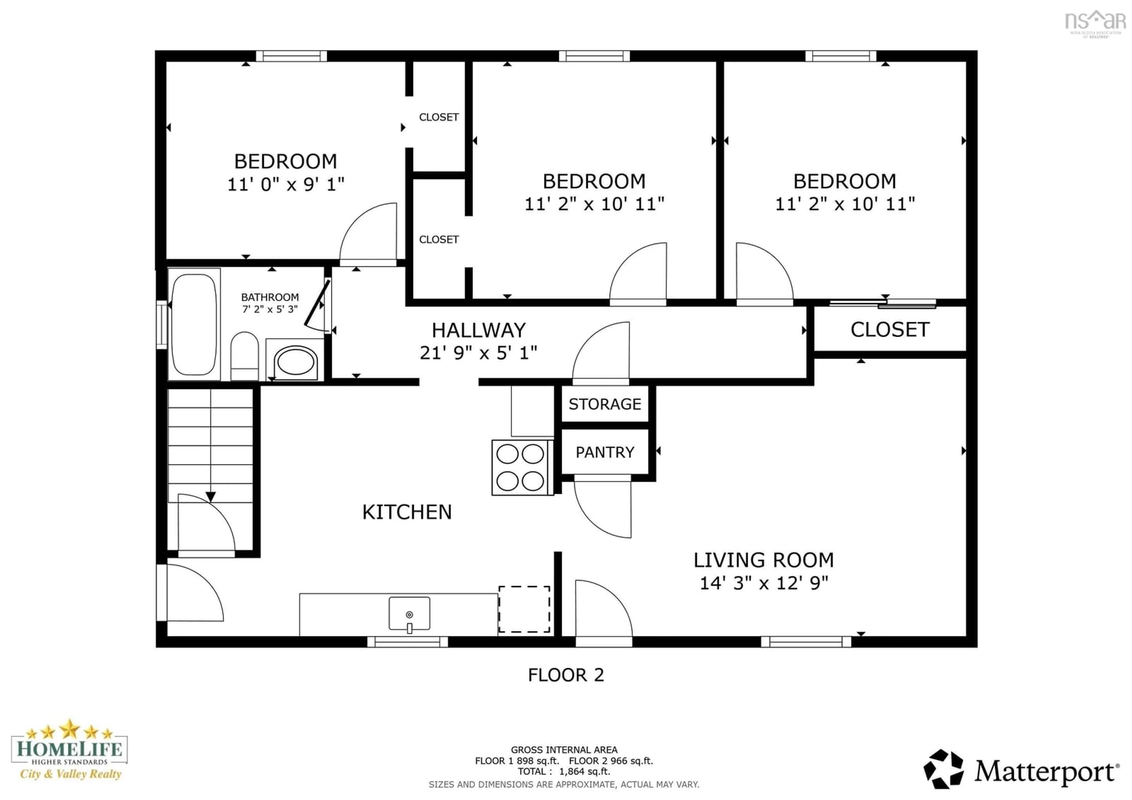 Floor plan for 860 Windsor Back Rd, Three Mile Plains Nova Scotia B0N 2T0