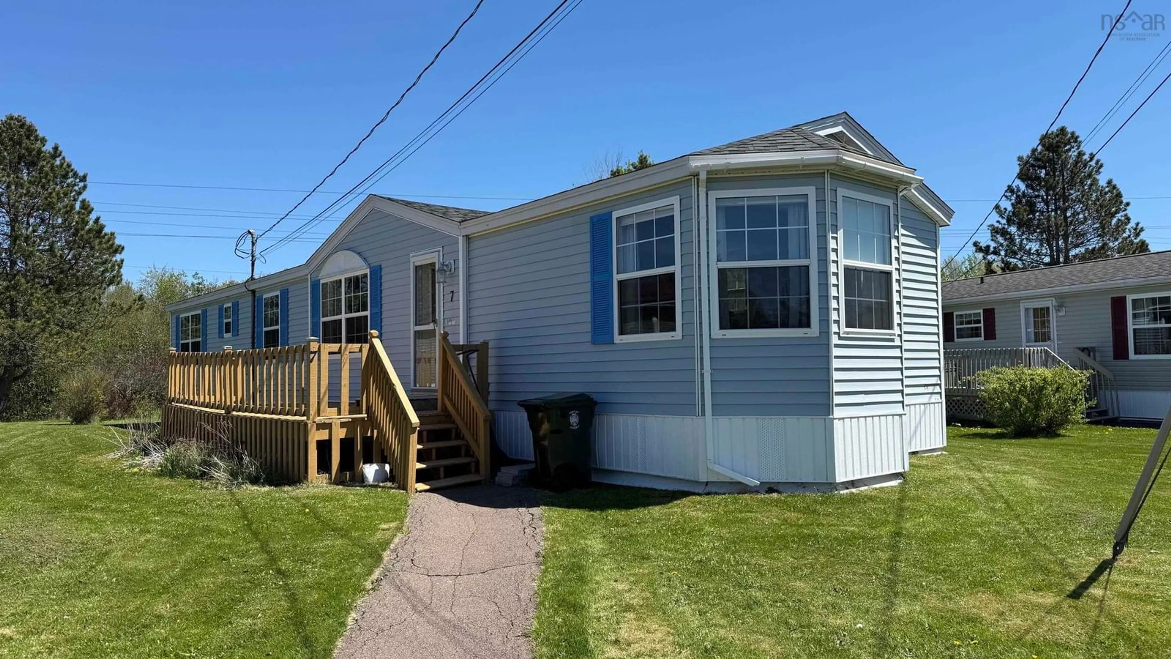 Home with vinyl exterior material, water/lake/river/ocean view for 7 Fernwood Dr, Amherst Nova Scotia B4H 4P4