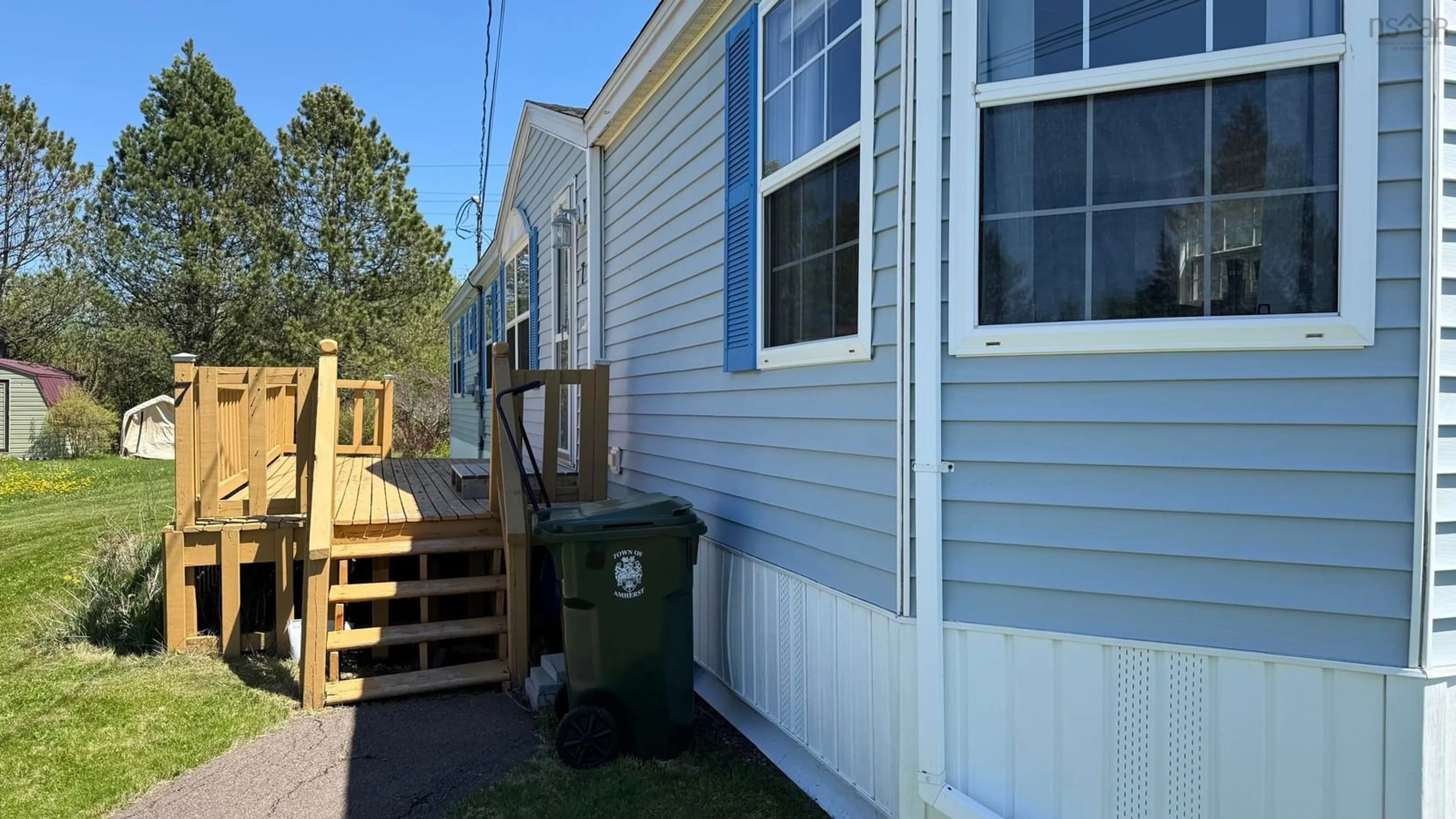 Home with vinyl exterior material, street for 7 Fernwood Dr, Amherst Nova Scotia B4H 4P4