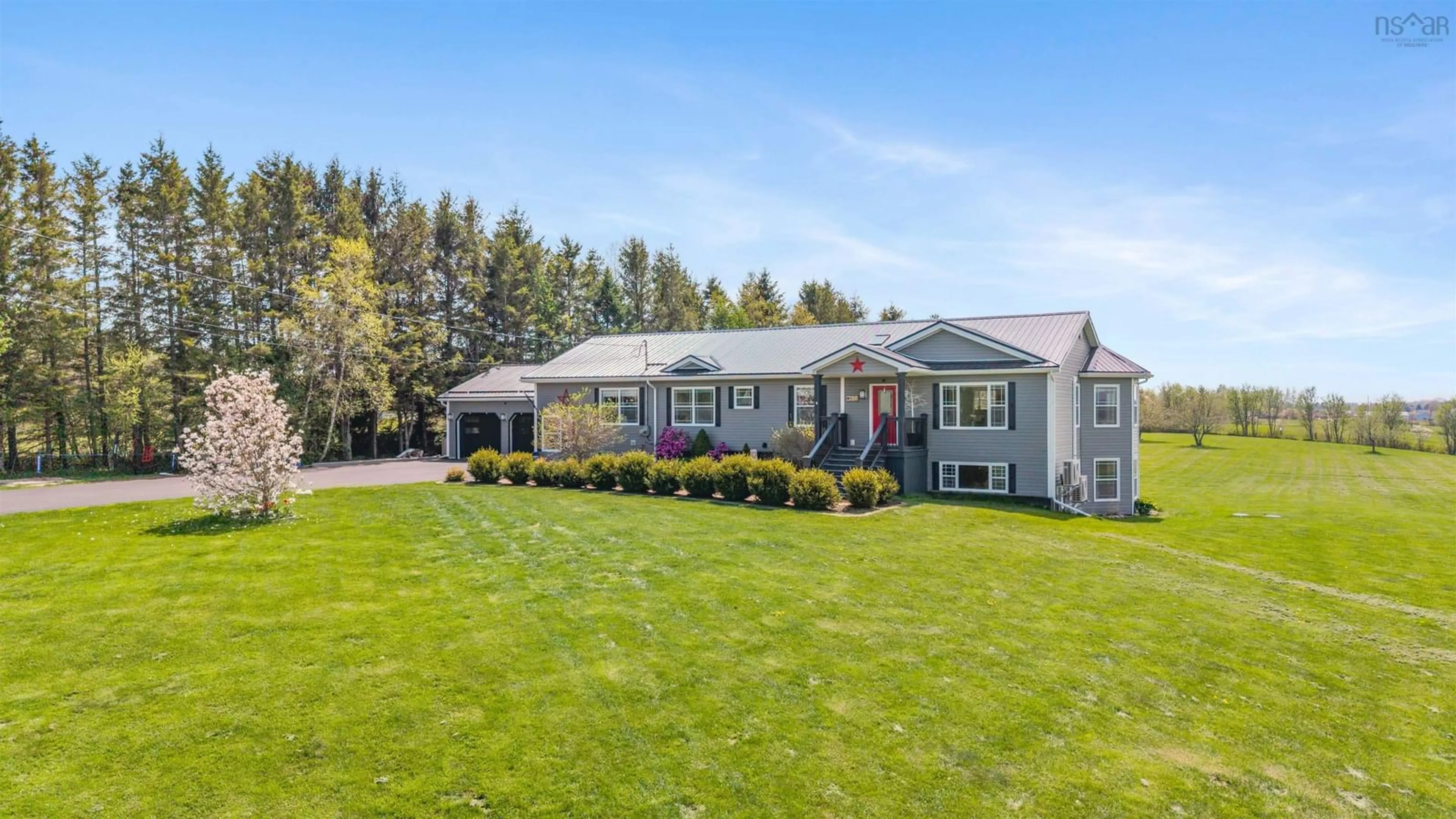 A pic from outside/outdoor area/front of a property/back of a property/a pic from drone, unknown for 80 Fox Ranch Rd, Amherst Nova Scotia B4H 3Y6