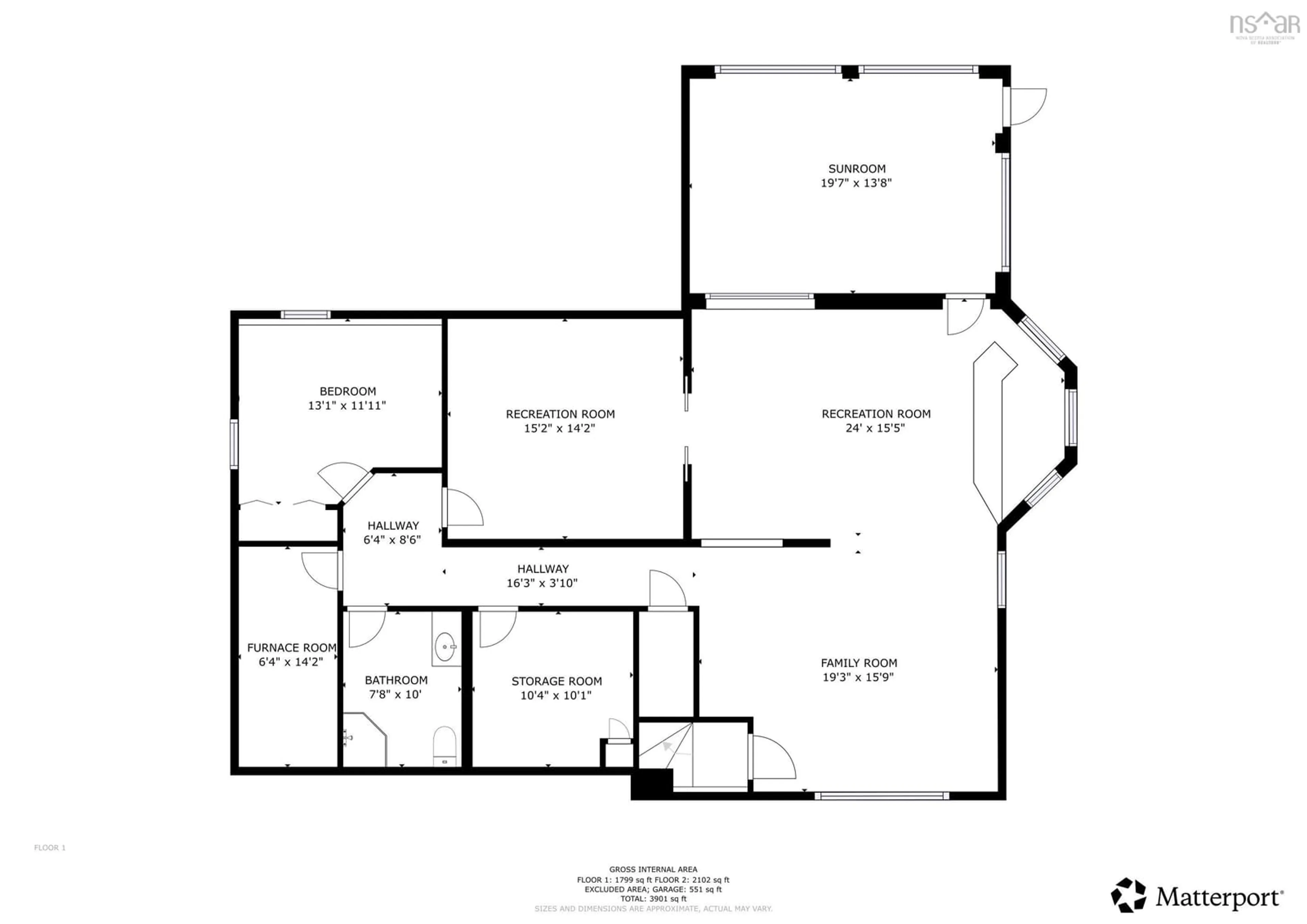 Floor plan for 80 Fox Ranch Rd, Amherst Nova Scotia B4H 3Y6