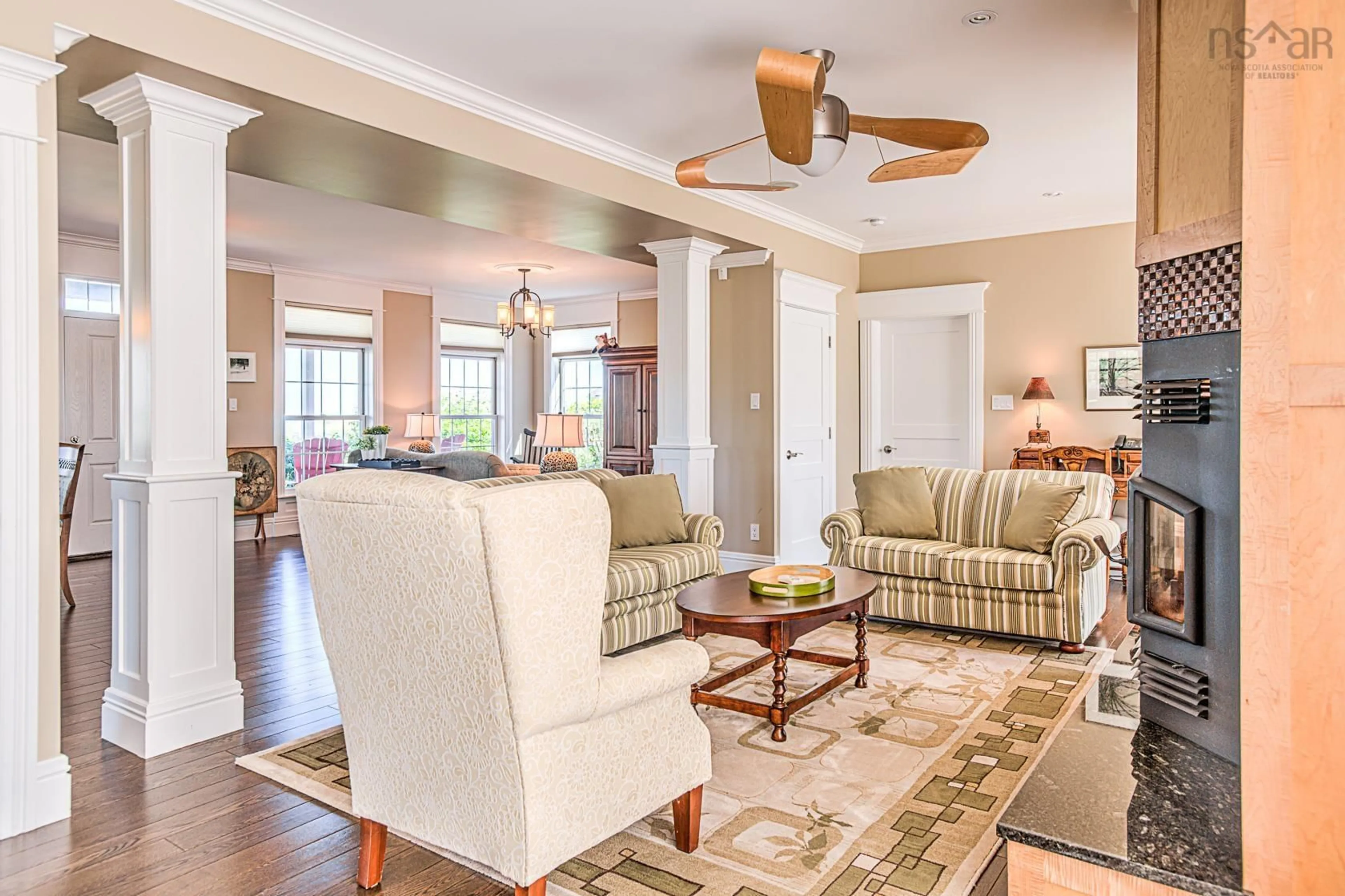 Living room with furniture, unknown for 263 Harbourside Drive, Fox Harbour Nova Scotia B0K 1Y0