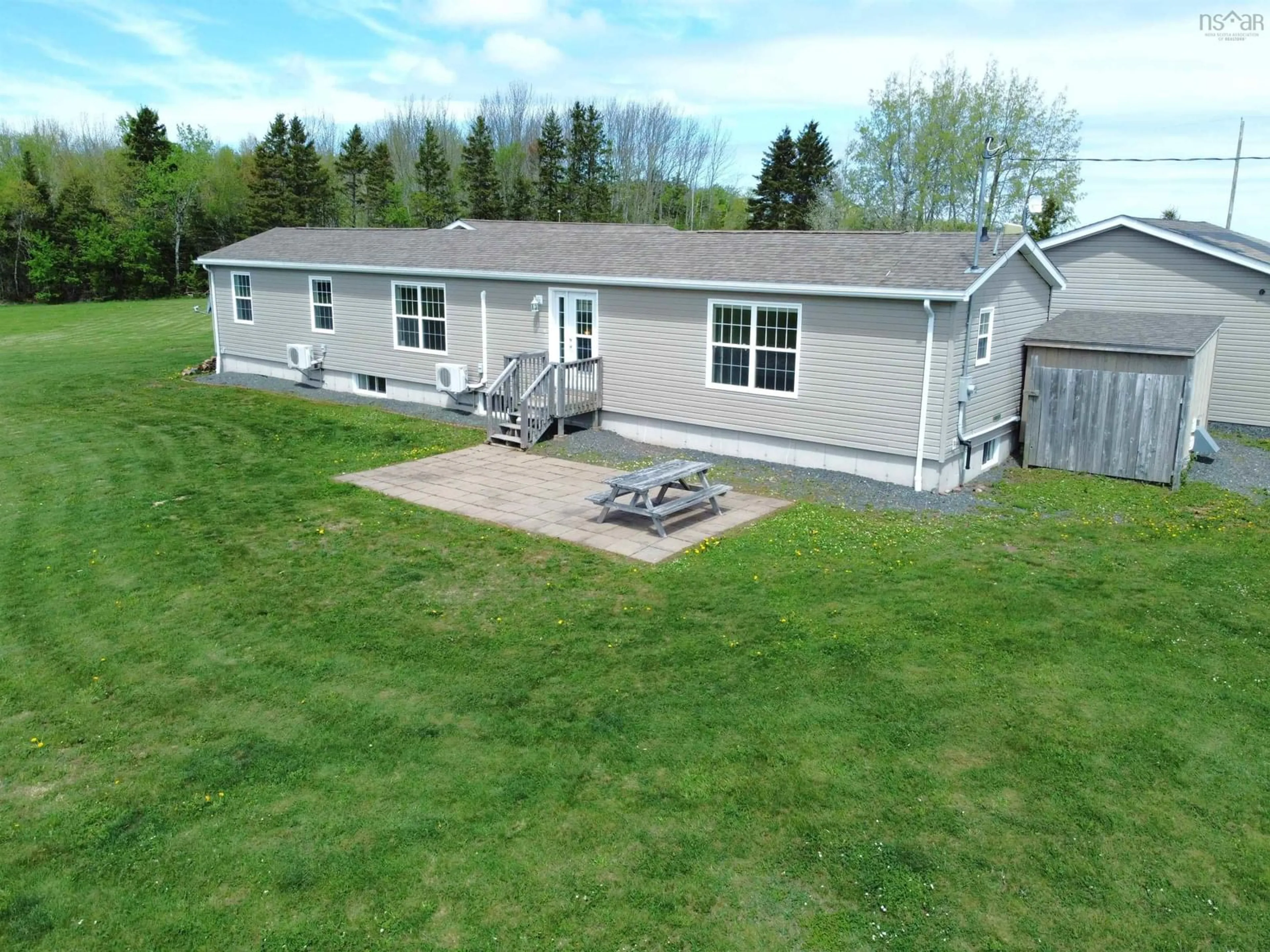 A pic from outside/outdoor area/front of a property/back of a property/a pic from drone, unknown for 1090 Hardwood Hill Rd, Heathbell Nova Scotia B0K 1R0