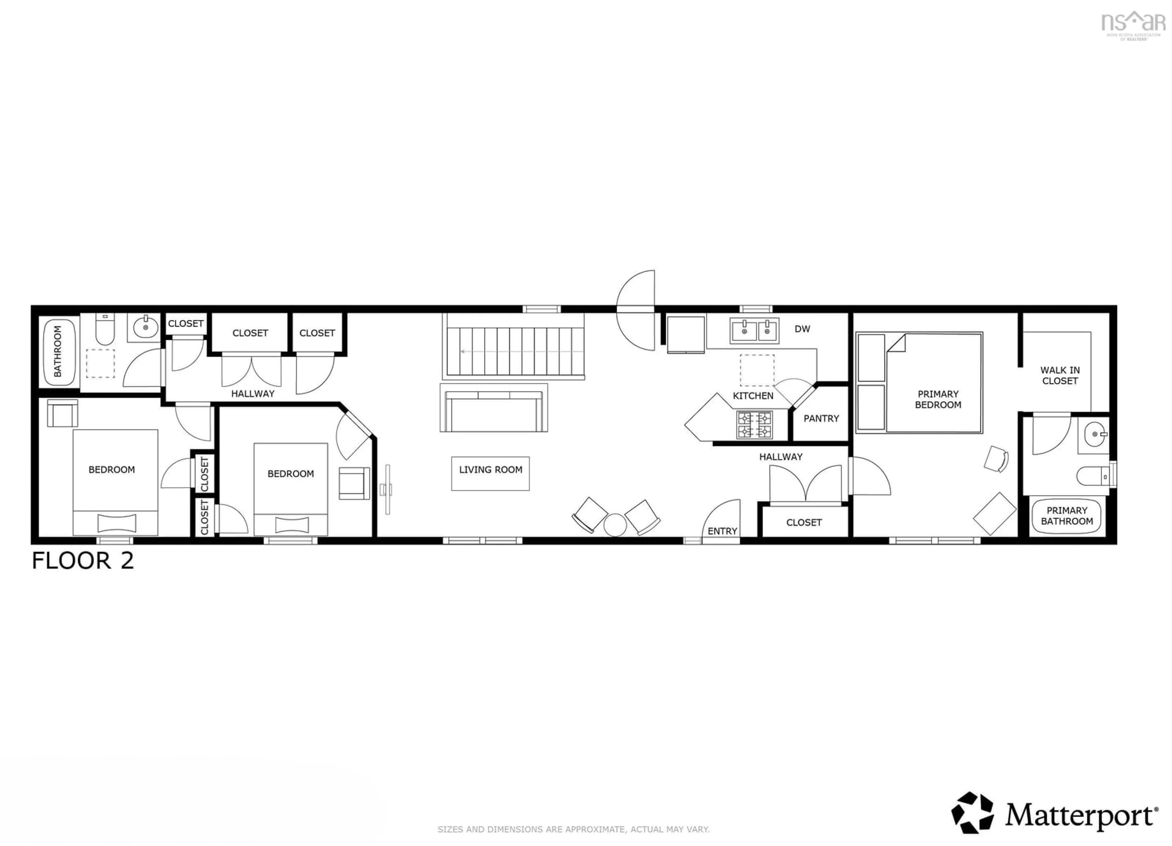 Floor plan for 1090 Hardwood Hill Rd, Heathbell Nova Scotia B0K 1R0