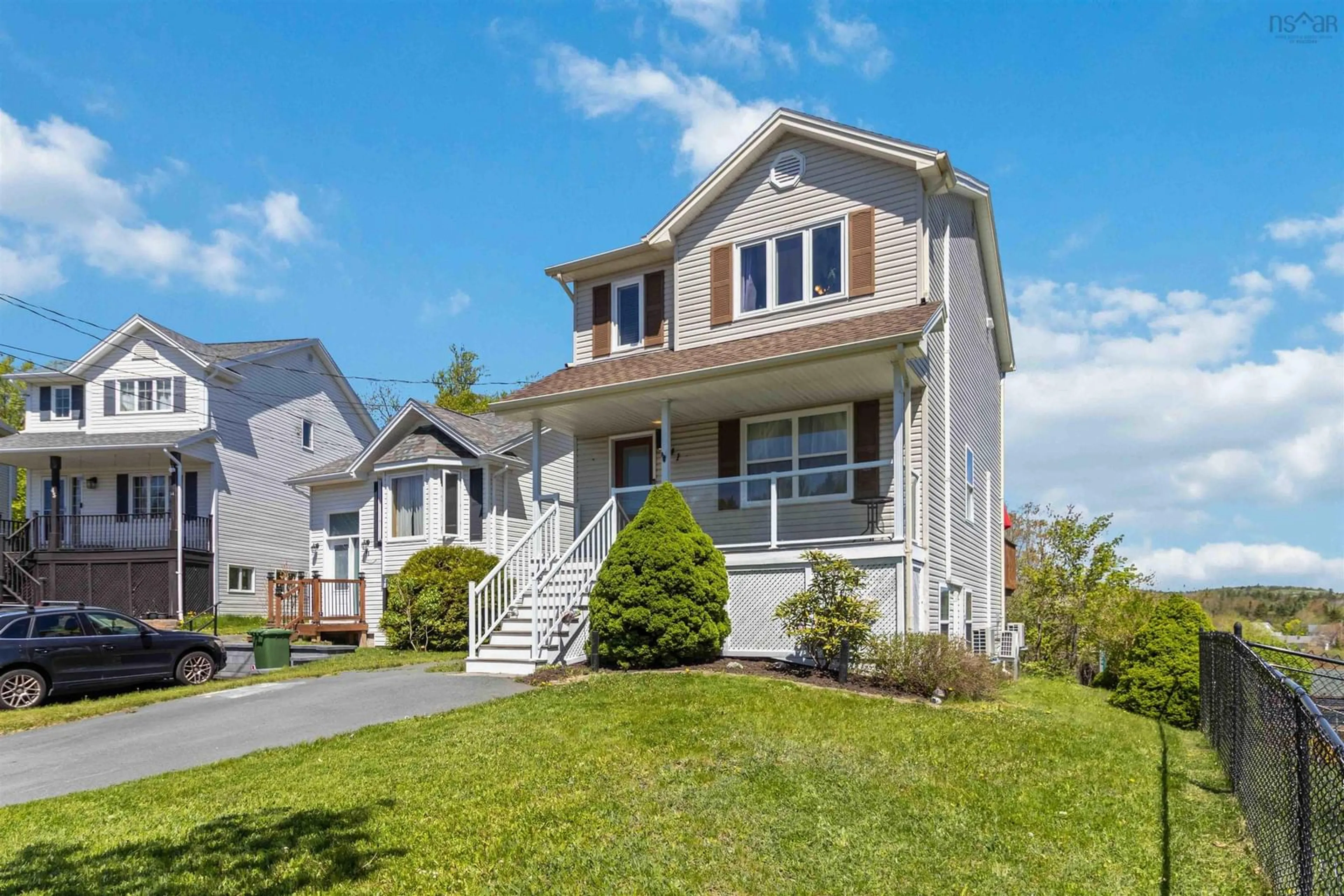 Home with vinyl exterior material, street for 41 Bianca Crt, Middle Sackville Nova Scotia B4E 3E2