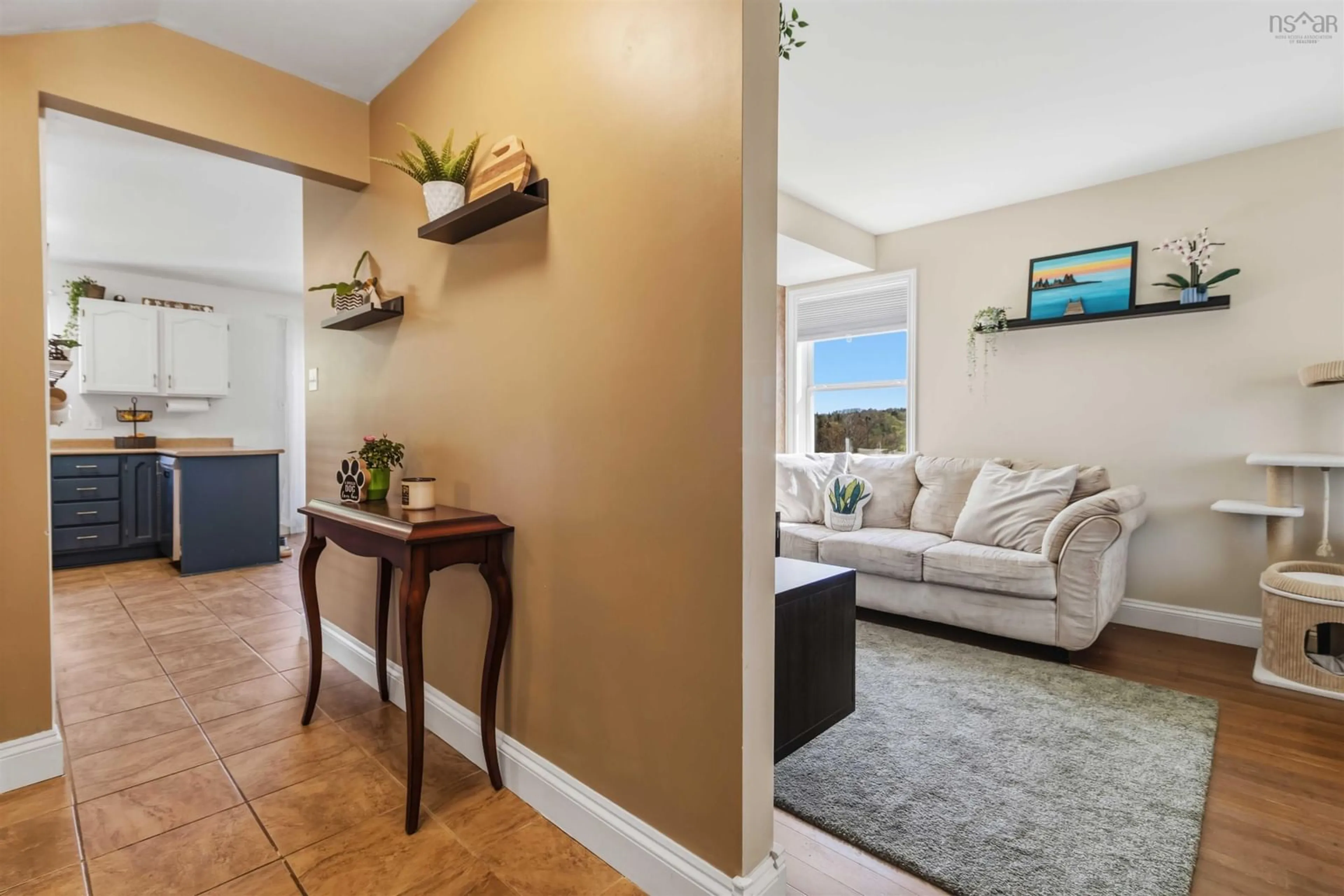 Living room with furniture, ceramic/tile floor for 41 Bianca Crt, Middle Sackville Nova Scotia B4E 3E2