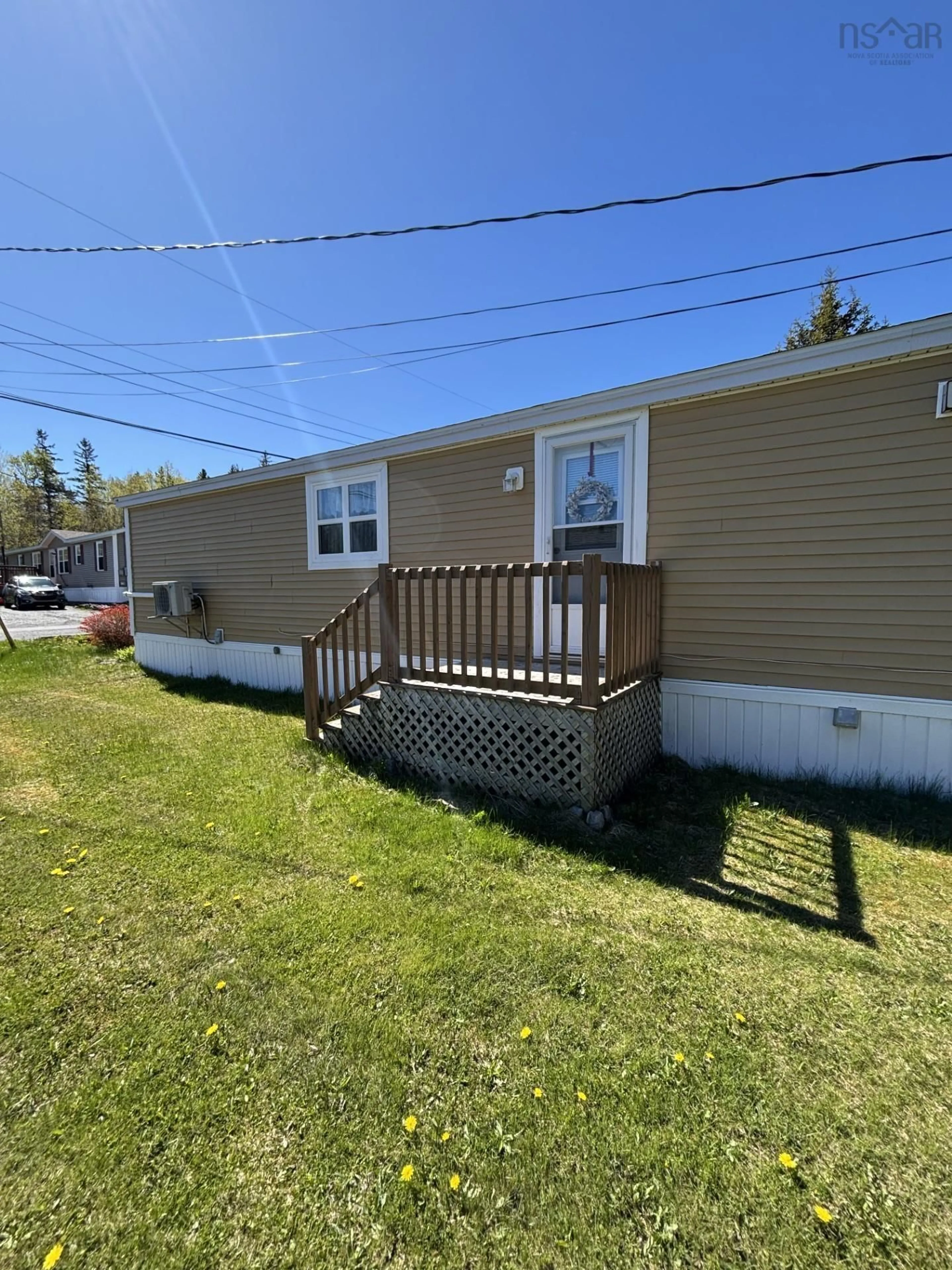 Home with vinyl exterior material, street for 84 Bendix St, Sydney Mines Nova Scotia B1V 3C3