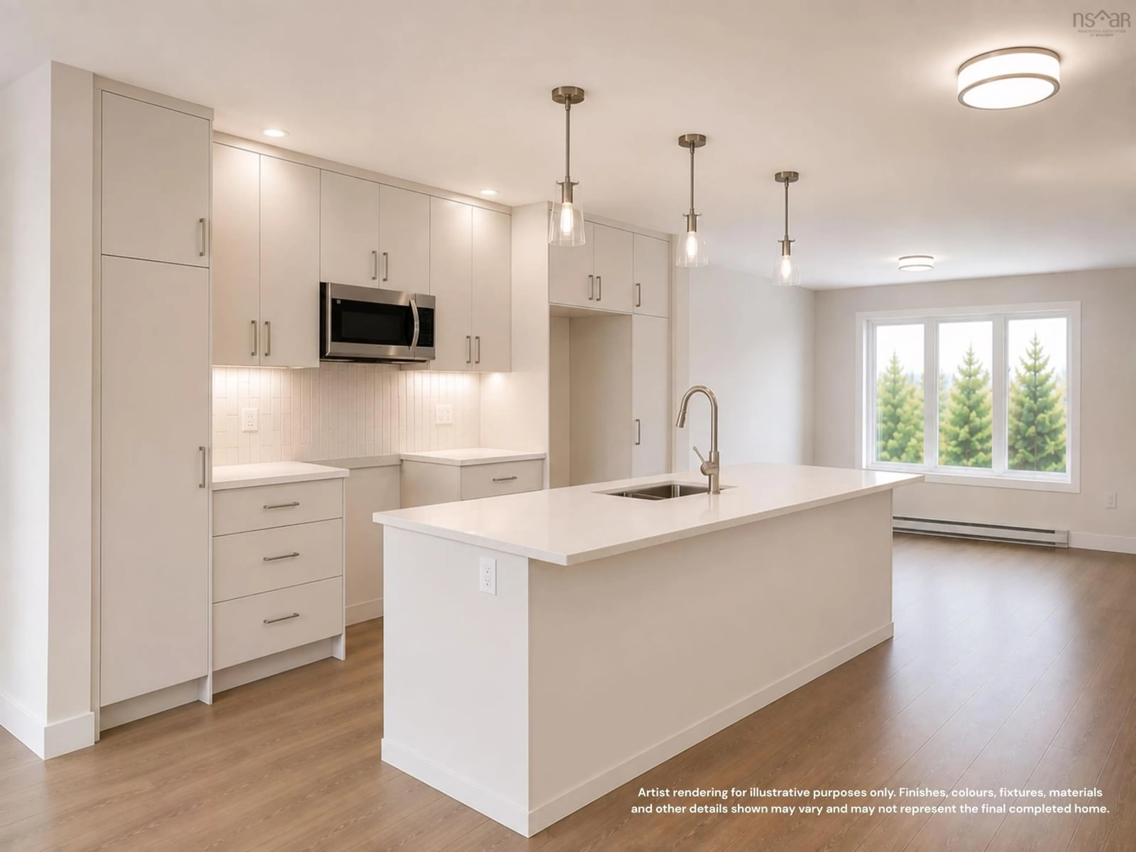 Open concept kitchen, unknown for 32 Goldenglade Close #GC03A, Dartmouth Nova Scotia B2X 0E2