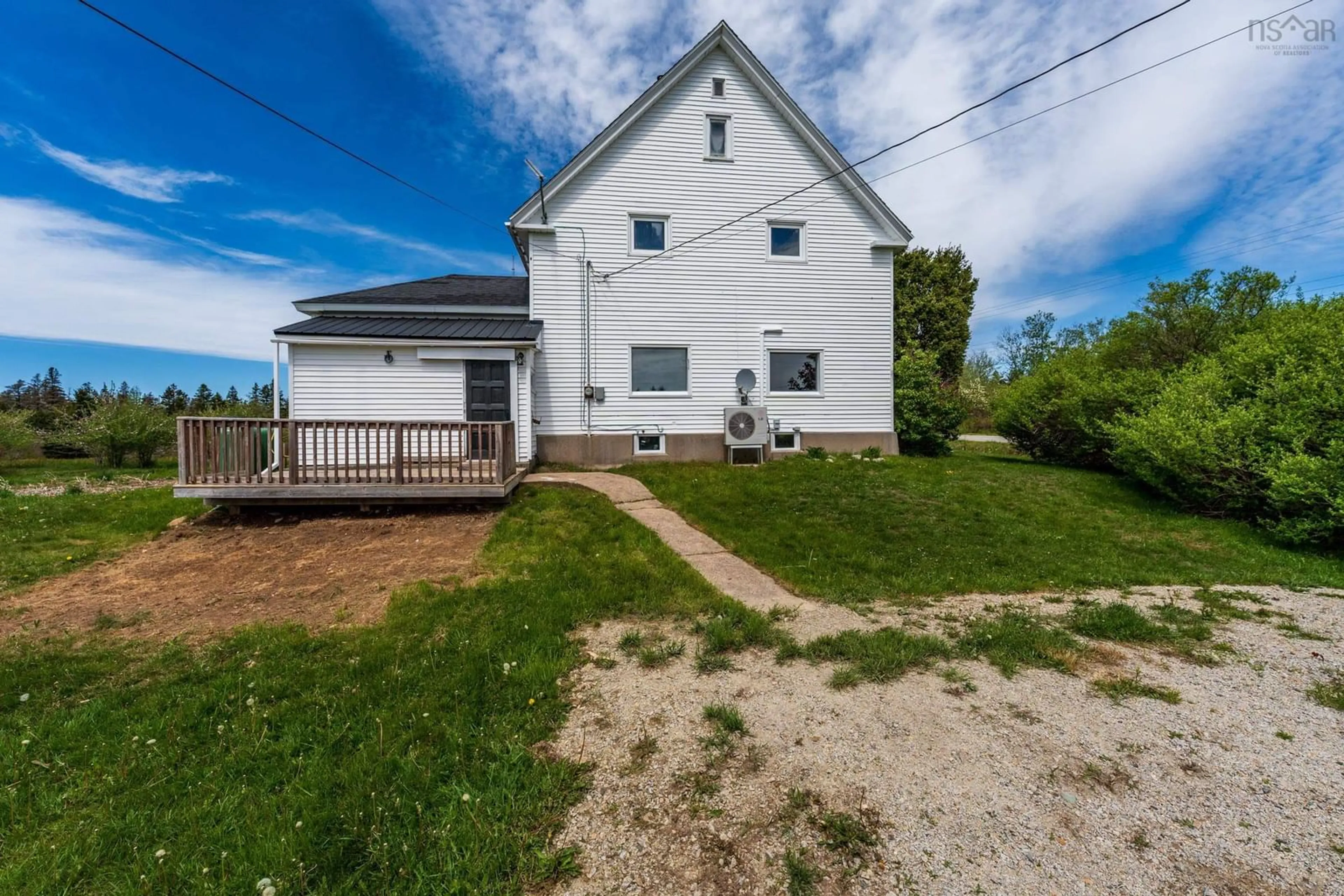 A pic from outside/outdoor area/front of a property/back of a property/a pic from drone, street for 491 New Edinburgh Rd, New Edinburgh Nova Scotia B0W 3T0