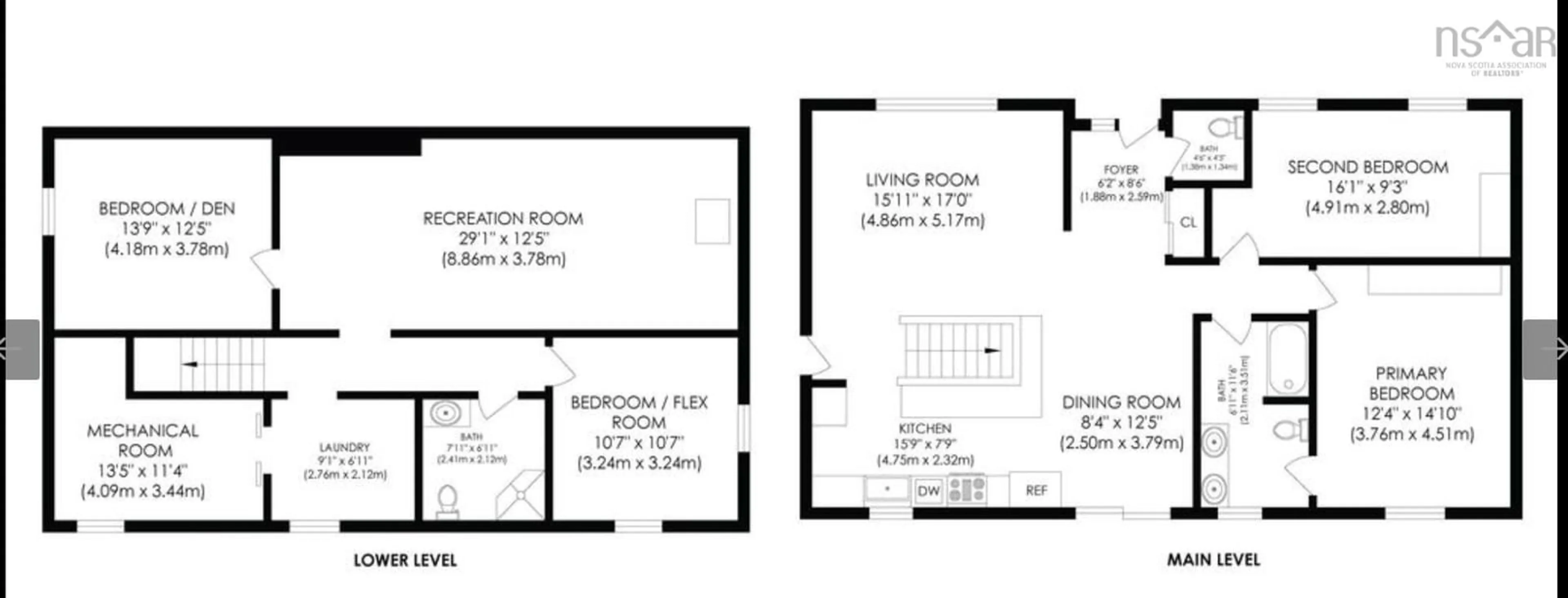 Floor plan for 380 Hall Rd, South Greenwood Nova Scotia B0P 1R0