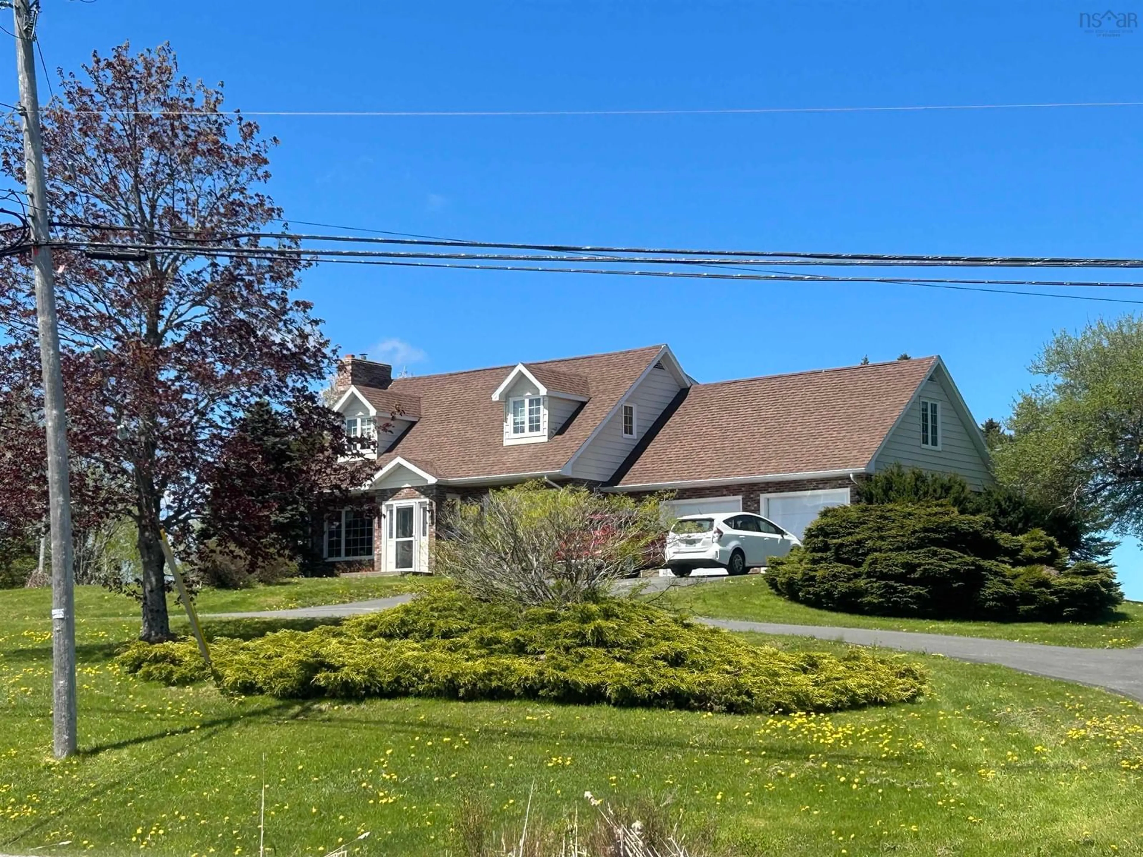 A pic from outside/outdoor area/front of a property/back of a property/a pic from drone, street for 4819 Highway 7, Salt Springs Nova Scotia B2G 0B4