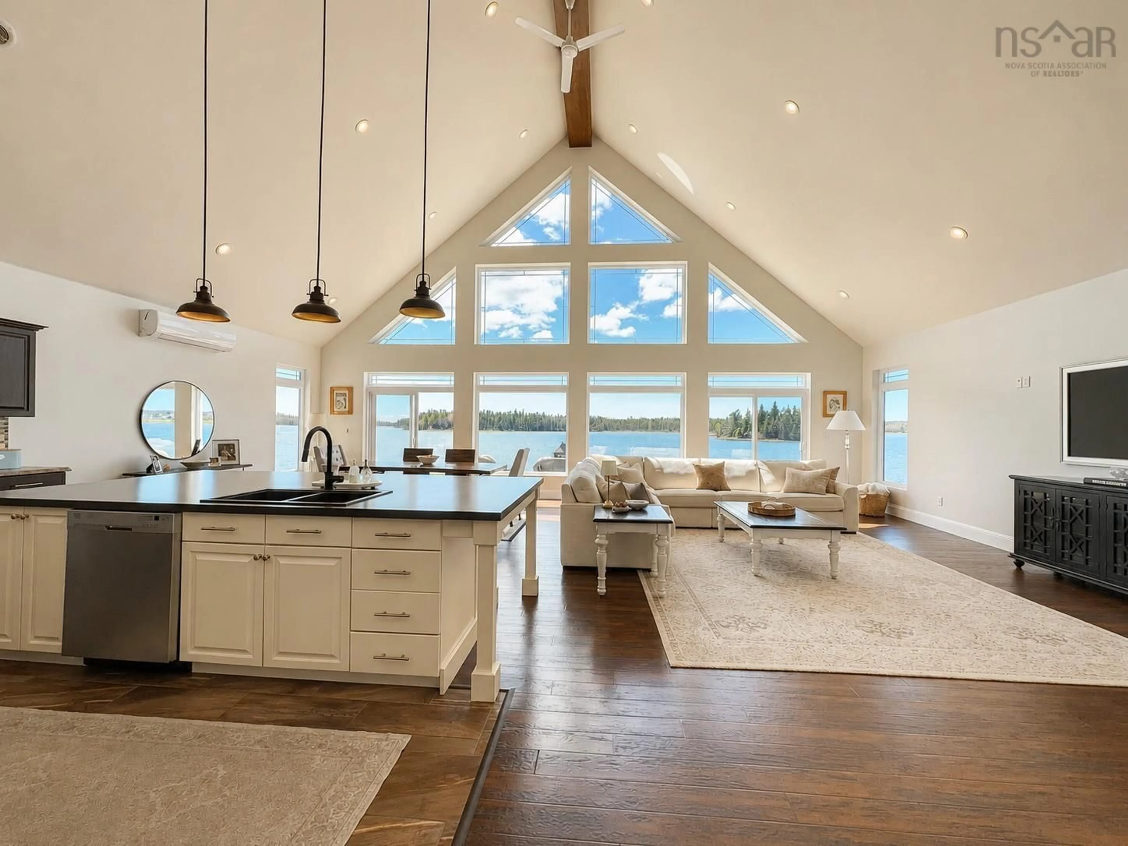 Open concept kitchen, unknown for 86 Freddies Lane, Louisdale Nova Scotia B0E 1V0