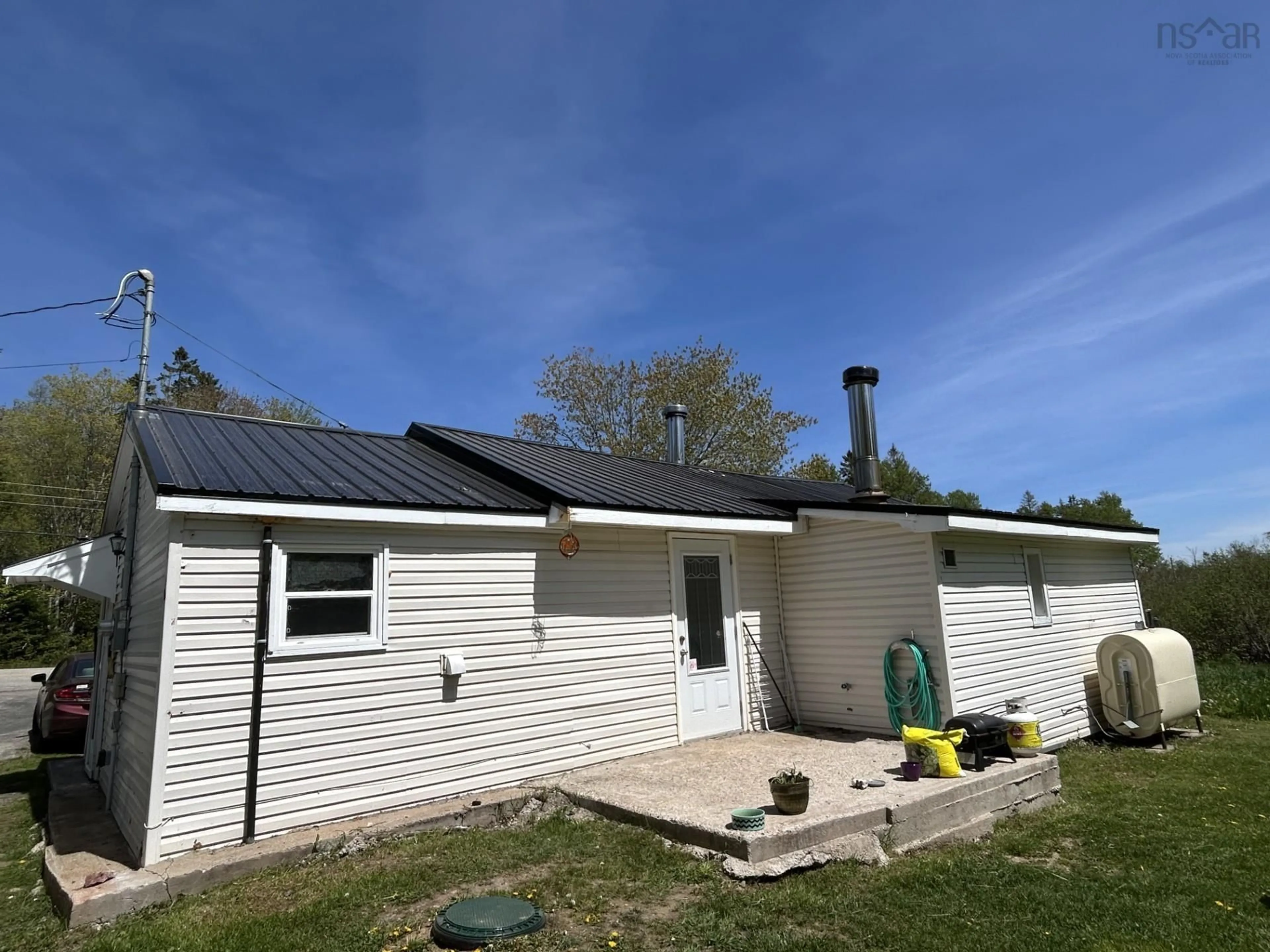A pic from outside/outdoor area/front of a property/back of a property/a pic from drone, building for 1691 Greenfield Rd, Greenfield Nova Scotia B0P 1X0