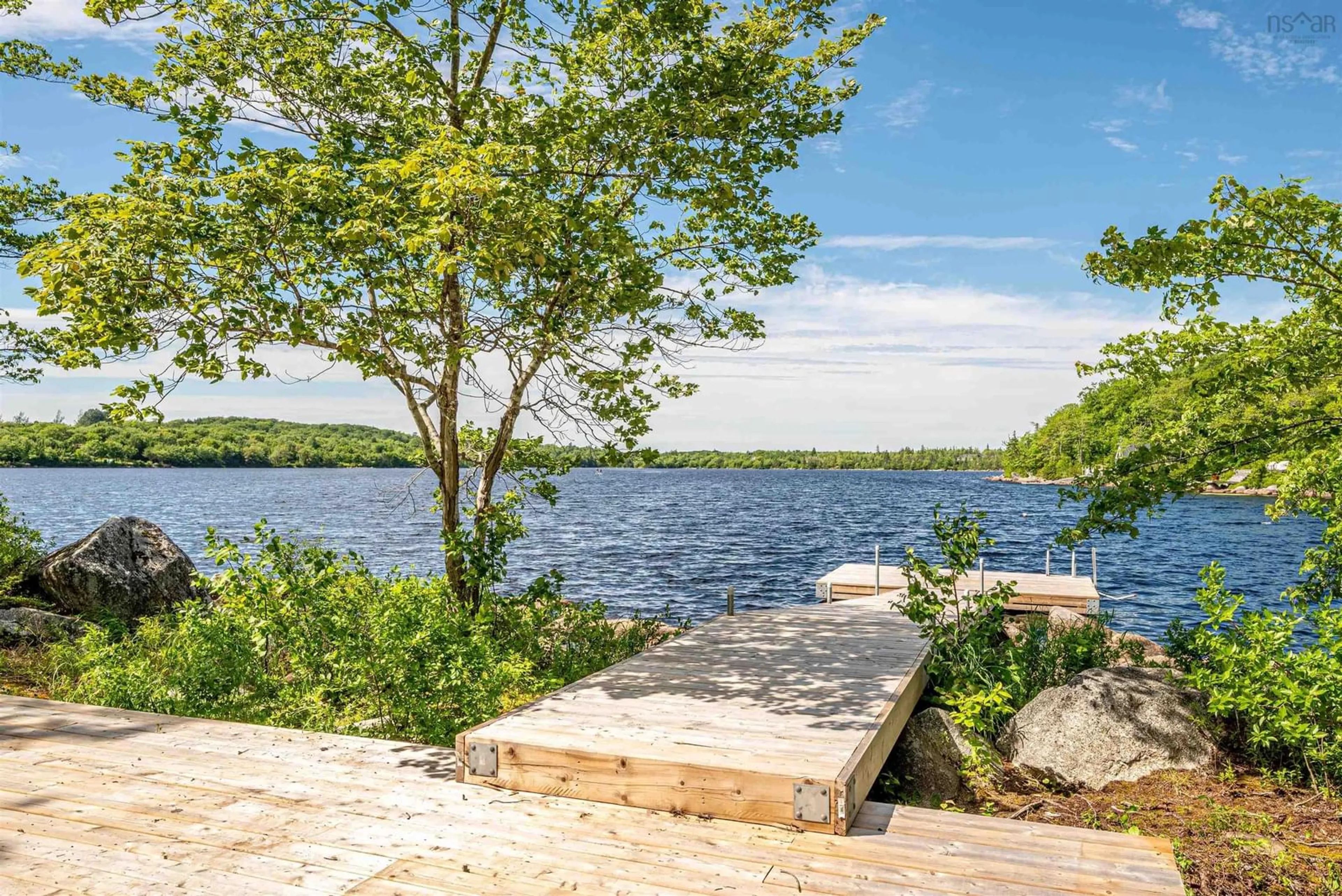 Patio, water/lake/river/ocean view for 36 Cathy Rd, Brookside Nova Scotia B3T 1T6