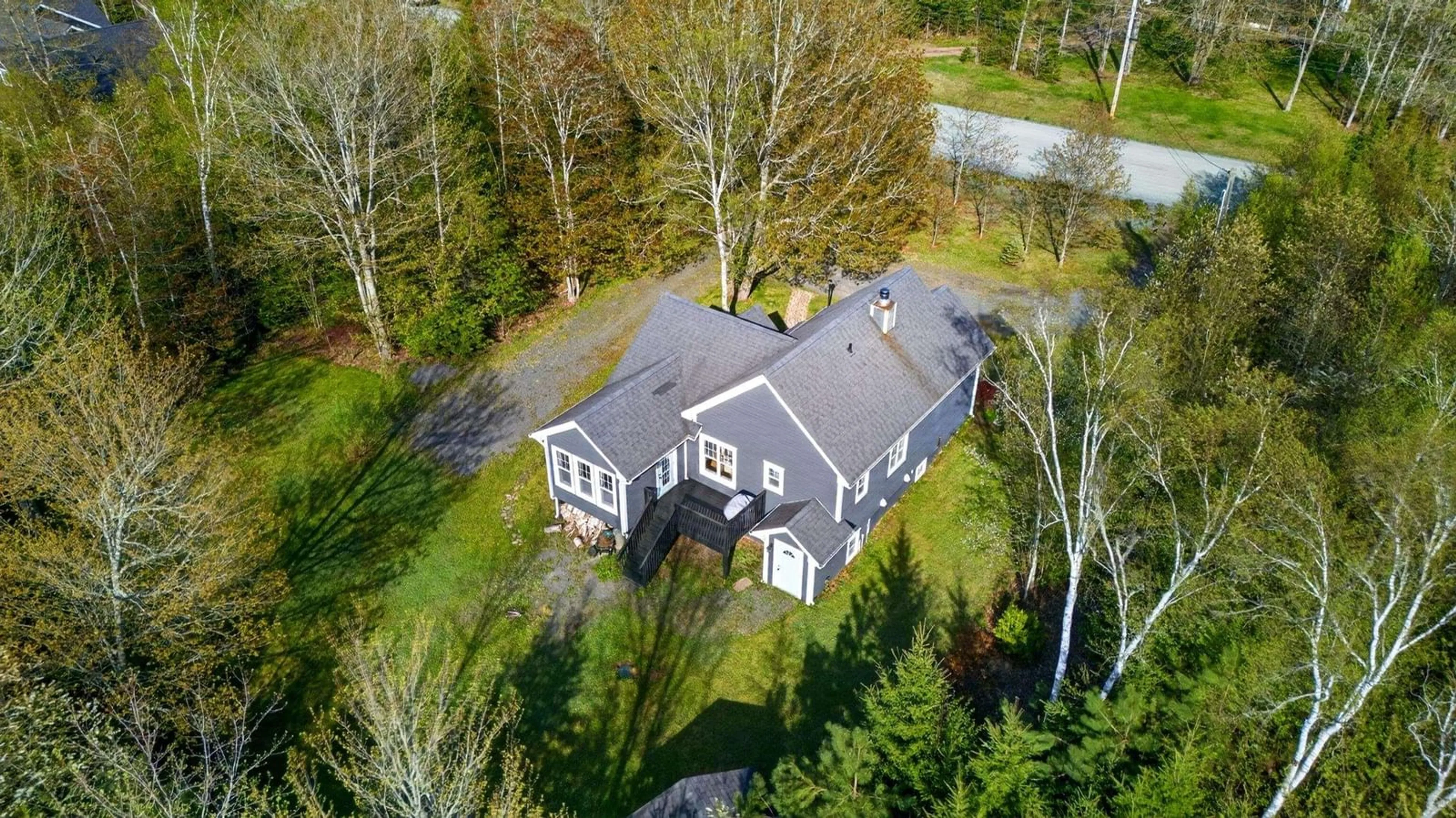 A pic from outside/outdoor area/front of a property/back of a property/a pic from drone, street for 104 Georgina Dr, Debert Nova Scotia B0M 1G0