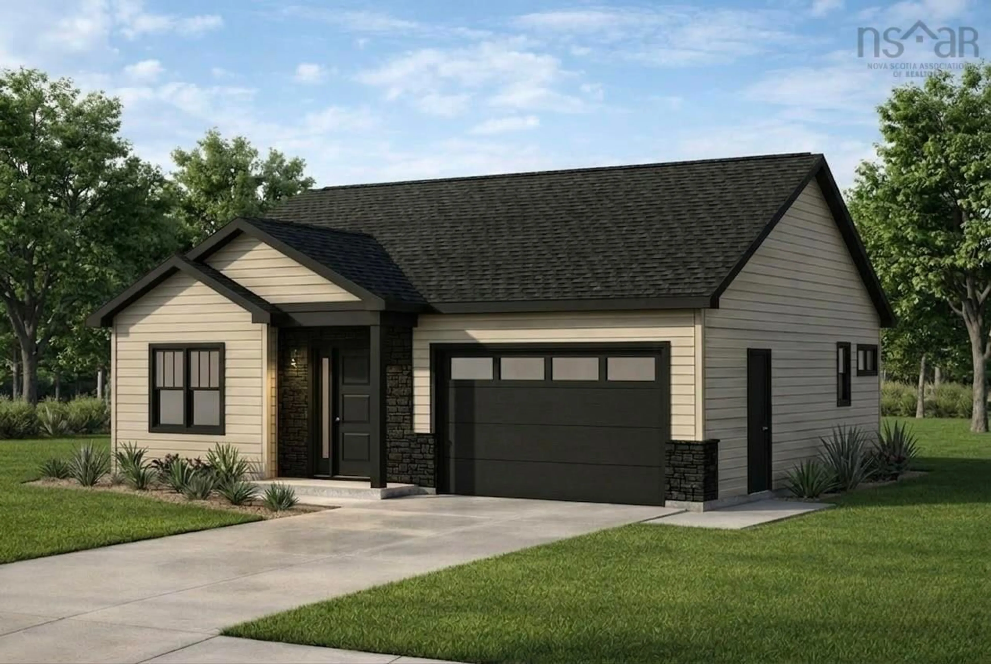 Home with vinyl exterior material, street for 108 Moonlight Dr, Mount Uniacke Nova Scotia B0N 1Z0