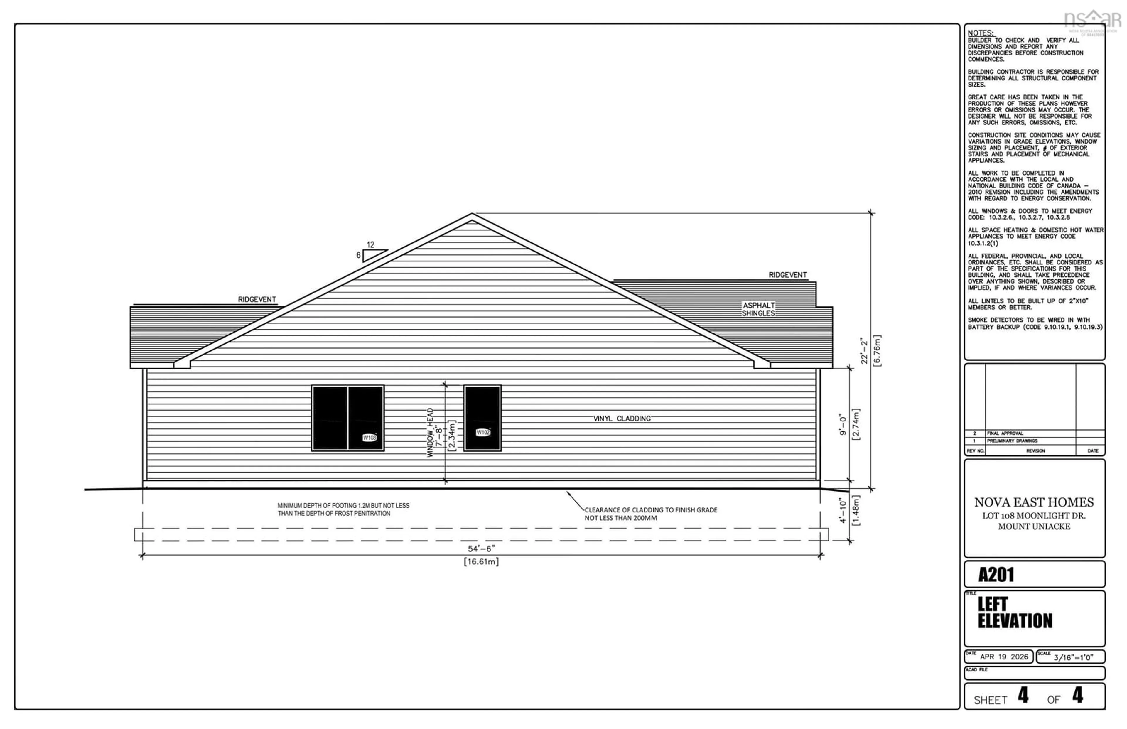 Floor plan for 108 Moonlight Dr, Mount Uniacke Nova Scotia B0N 1Z0