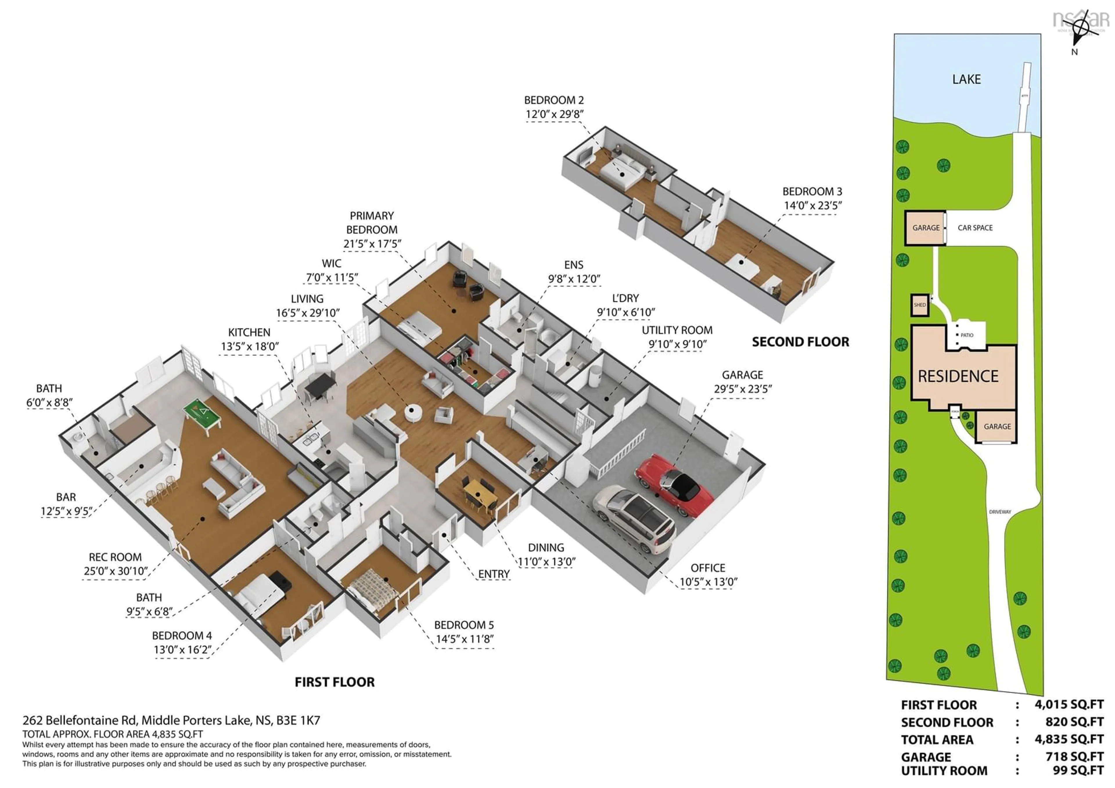 Floor plan for 262 Bellefontaine Rd, Middle Porters Lake Nova Scotia B3E 1K7