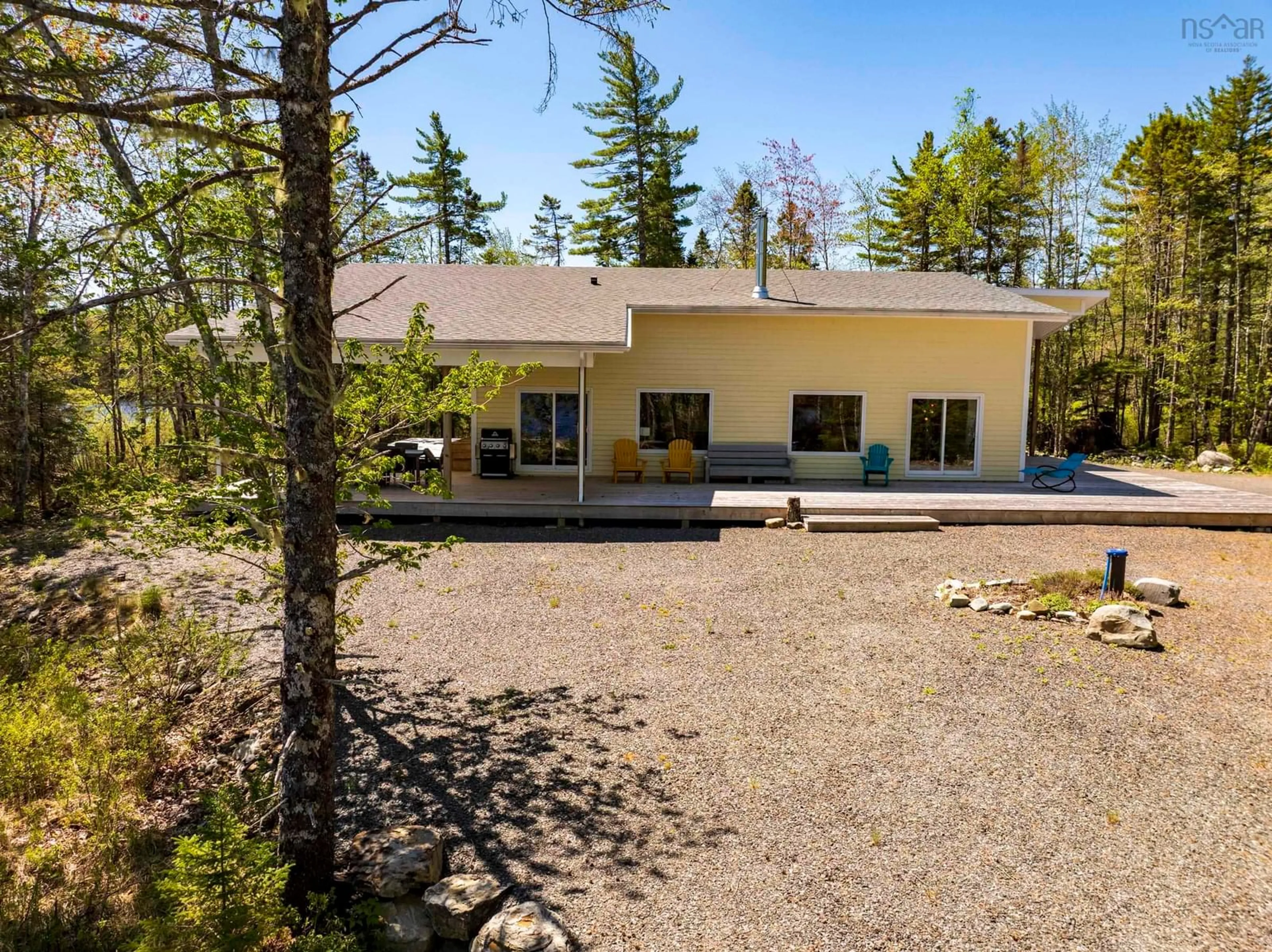 A pic from outside/outdoor area/front of a property/back of a property/a pic from drone, unknown for 795 East Clifford Rd, East Clifford Nova Scotia B0R 1E0