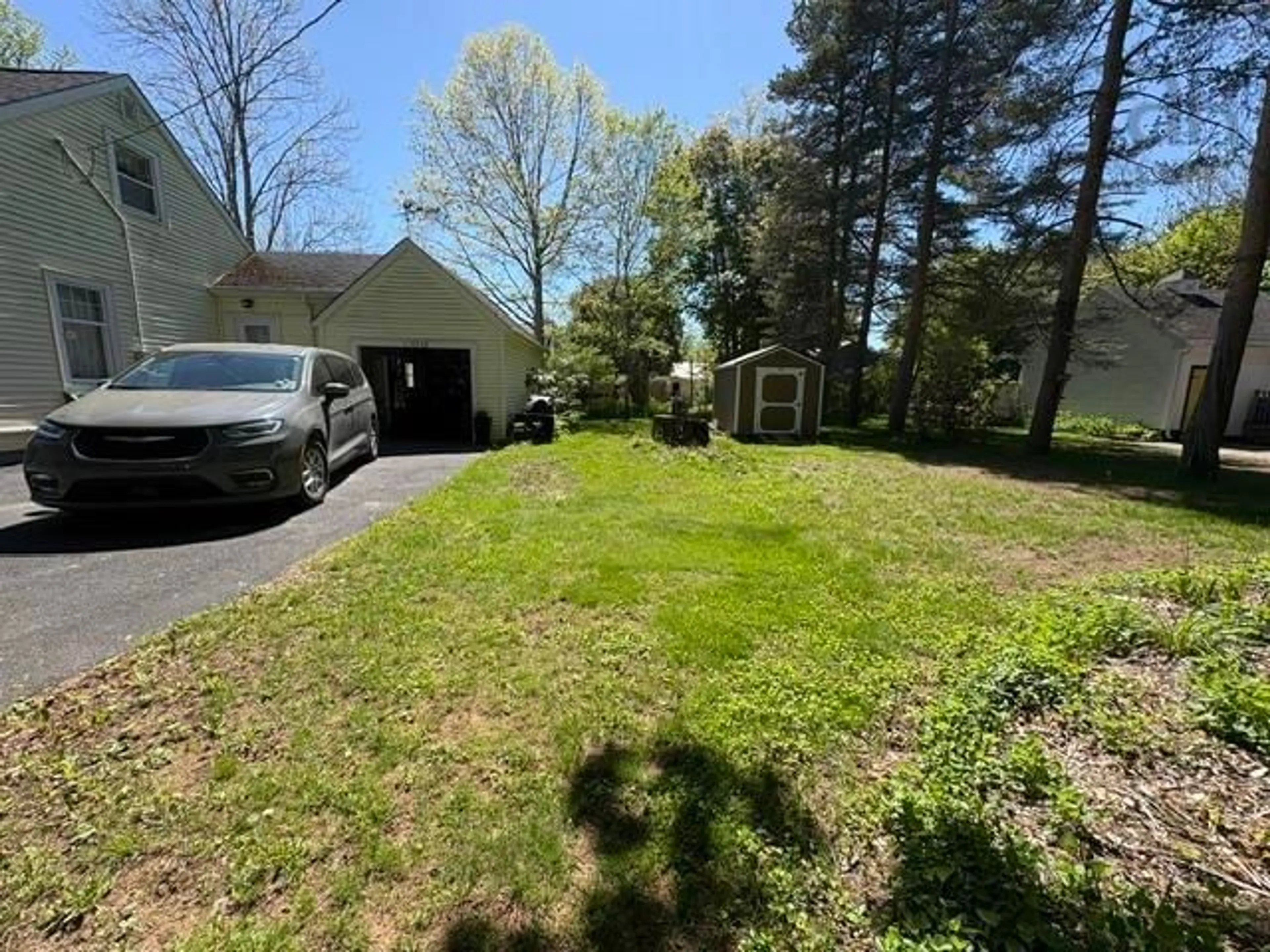 A pic from outside/outdoor area/front of a property/back of a property/a pic from drone, forest/trees view for 26 Park St, Middleton Nova Scotia B0S 1P0