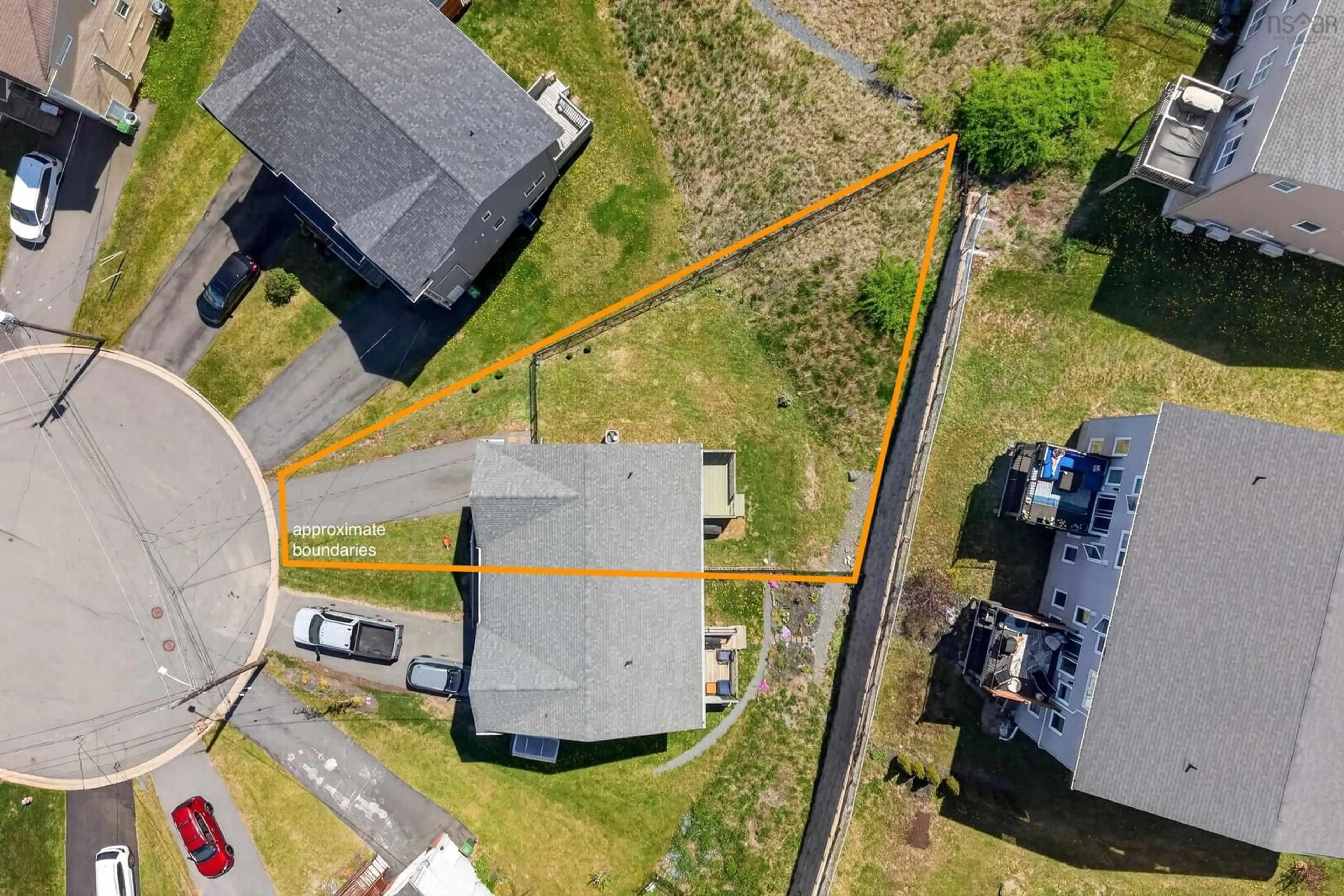 A pic from outside/outdoor area/front of a property/back of a property/a pic from drone, street for 22 Uprange Crt, Middle Sackville Nova Scotia B4E 0K8