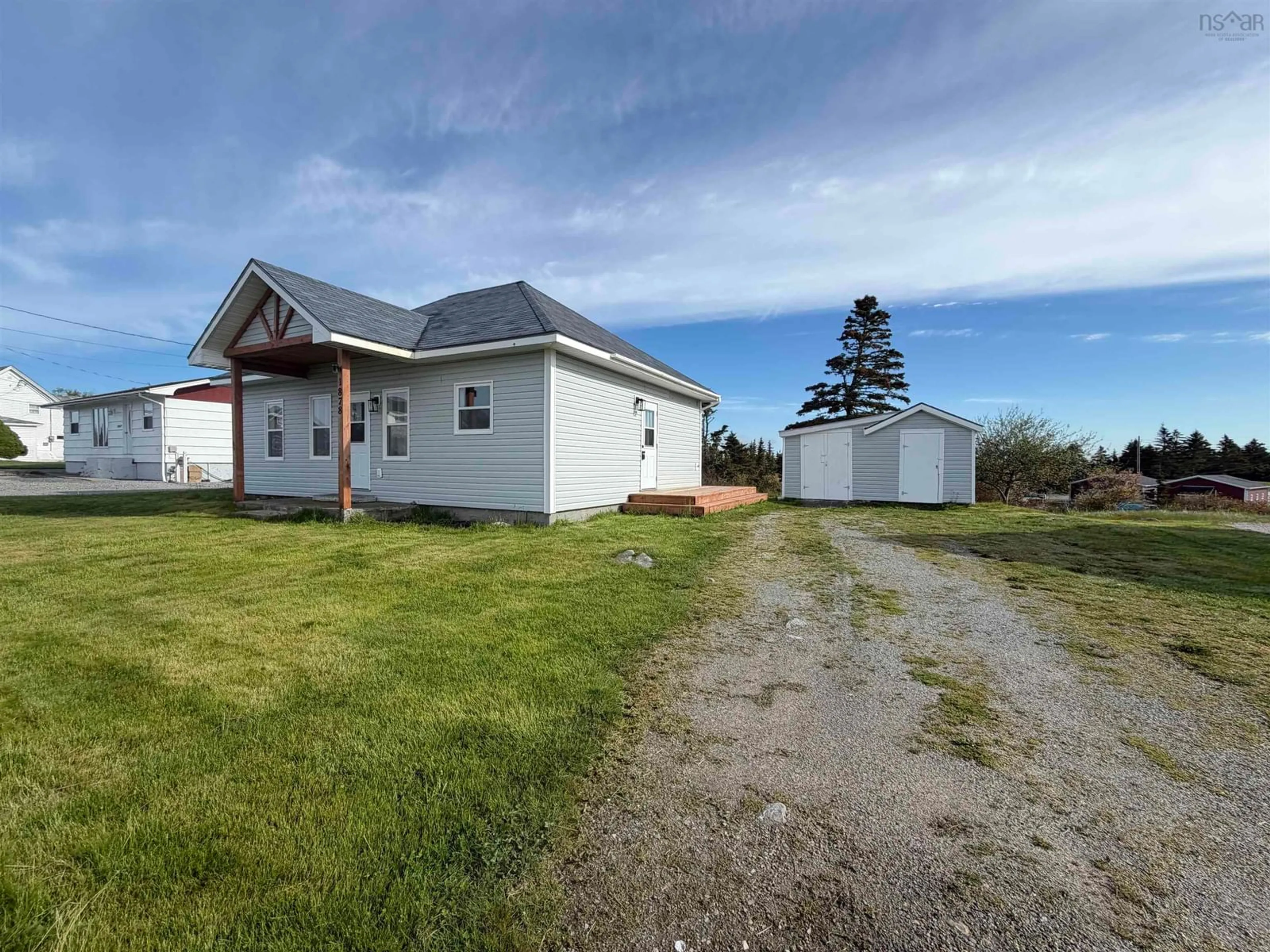 A pic from outside/outdoor area/front of a property/back of a property/a pic from drone, building for 1878 330 Hwy, Newellton Nova Scotia B0W 1P0