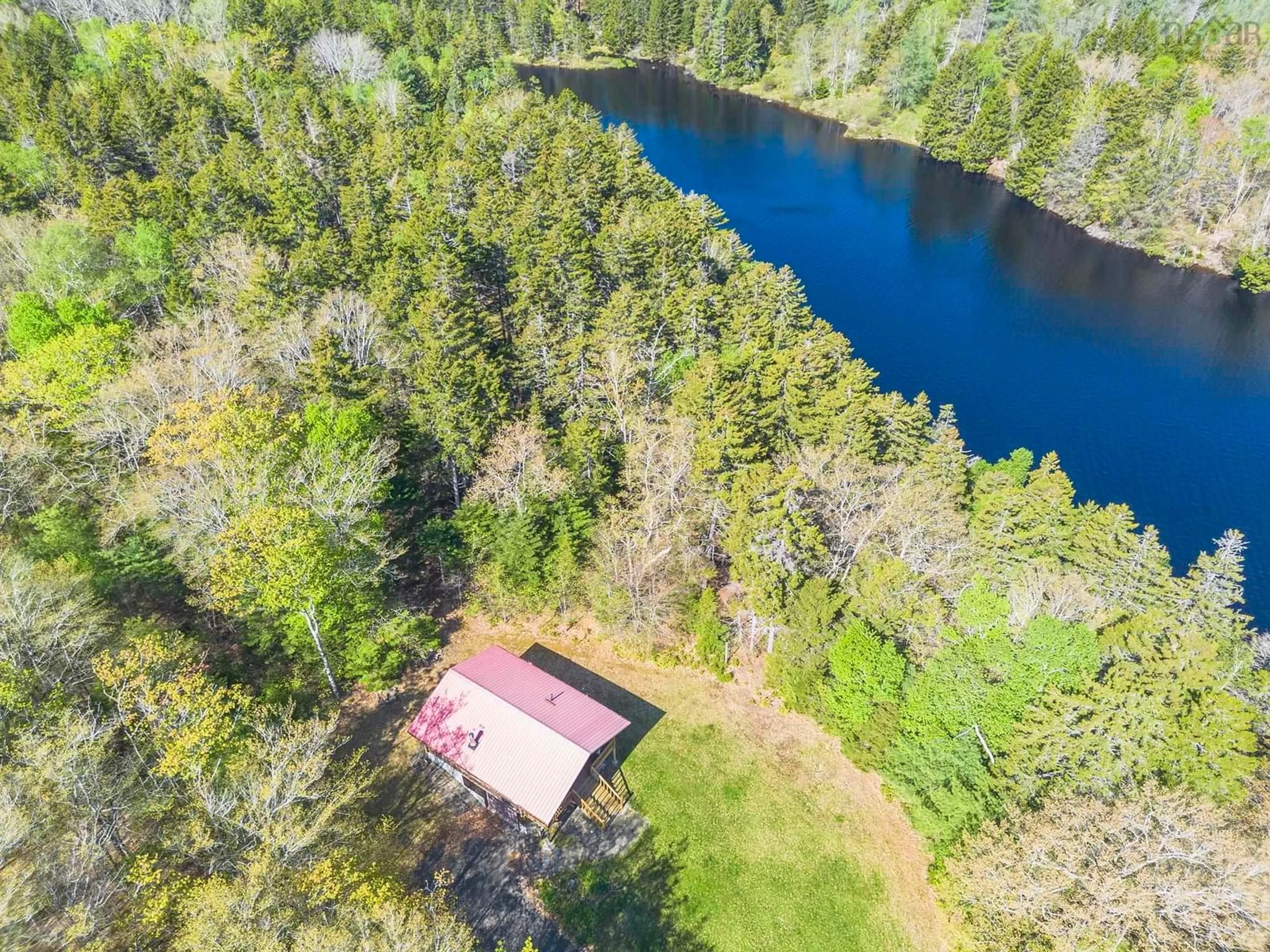 A pic from outside/outdoor area/front of a property/back of a property/a pic from drone, water/lake/river/ocean view for 69 Maple Way, Weymouth Falls Nova Scotia B0W 3T0