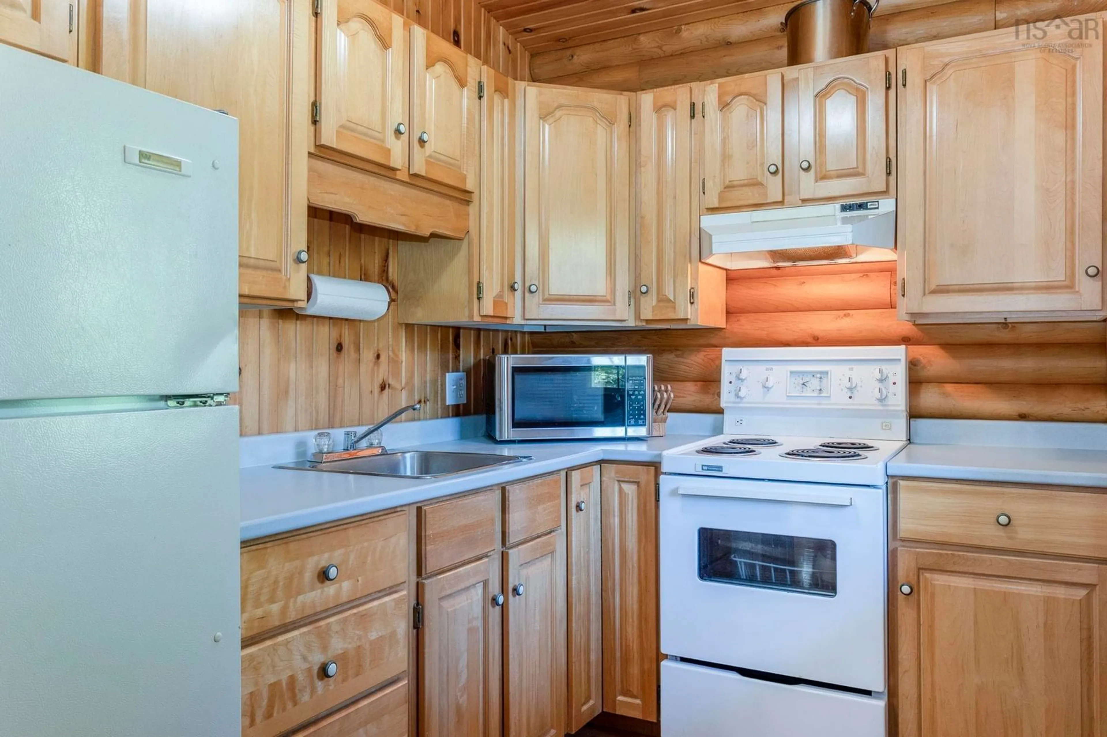 Standard kitchen, wood/laminate floor for 69 Maple Way, Weymouth Falls Nova Scotia B0W 3T0