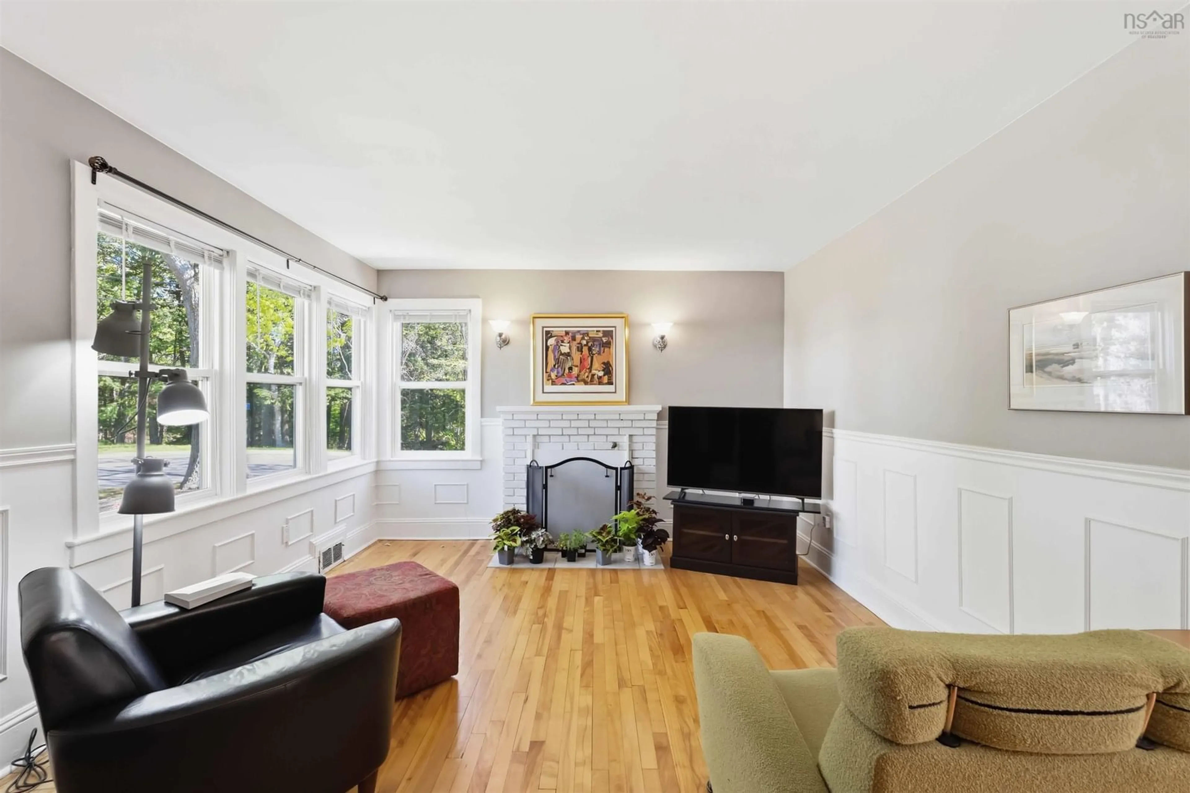 Living room with furniture, unknown for 51 Hillside Ave, Kentville Nova Scotia B4N 1X9