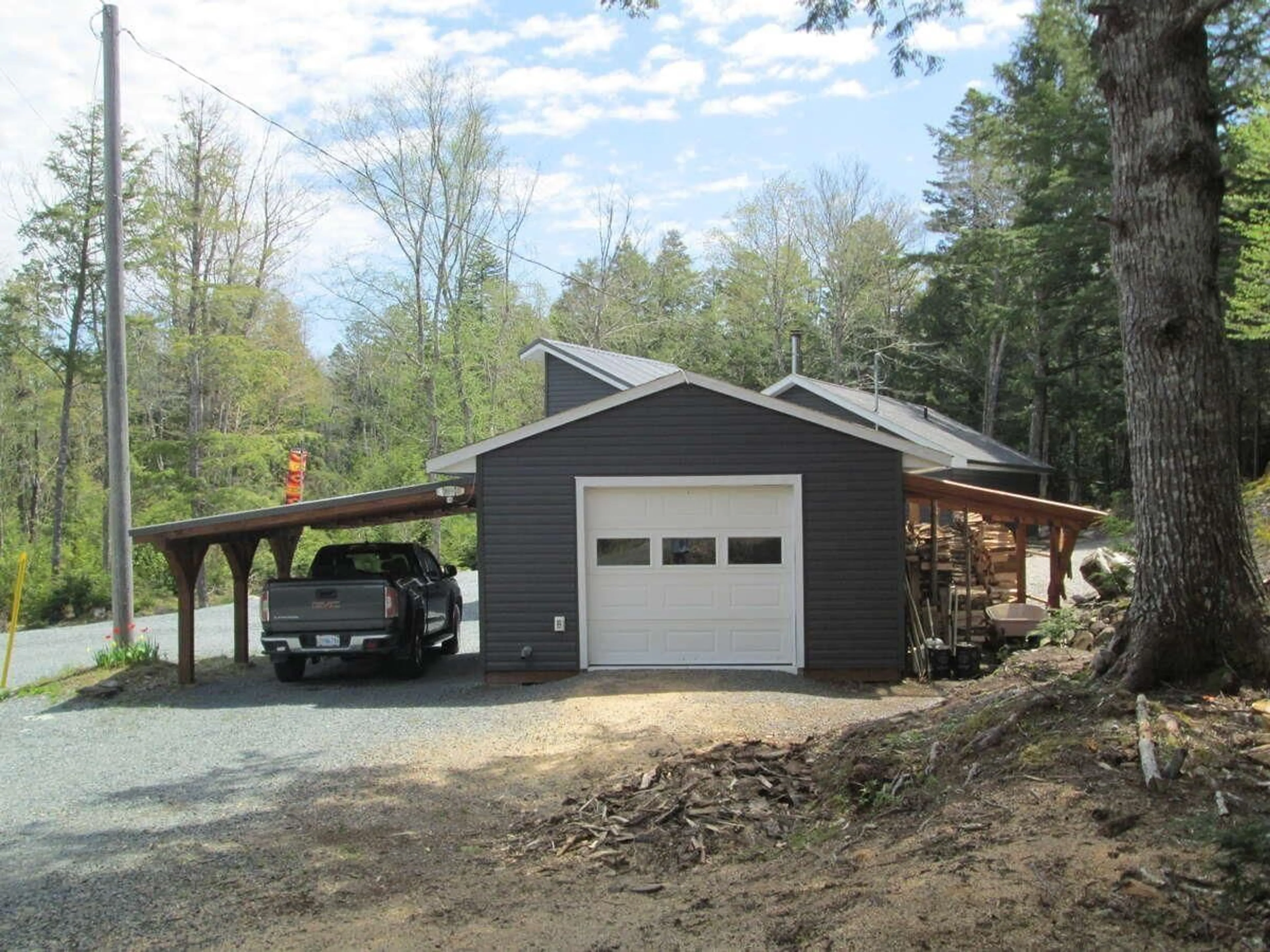 Indoor garage for 227 Somerset Rd, Italy Cross Nova Scotia B4V 0M1