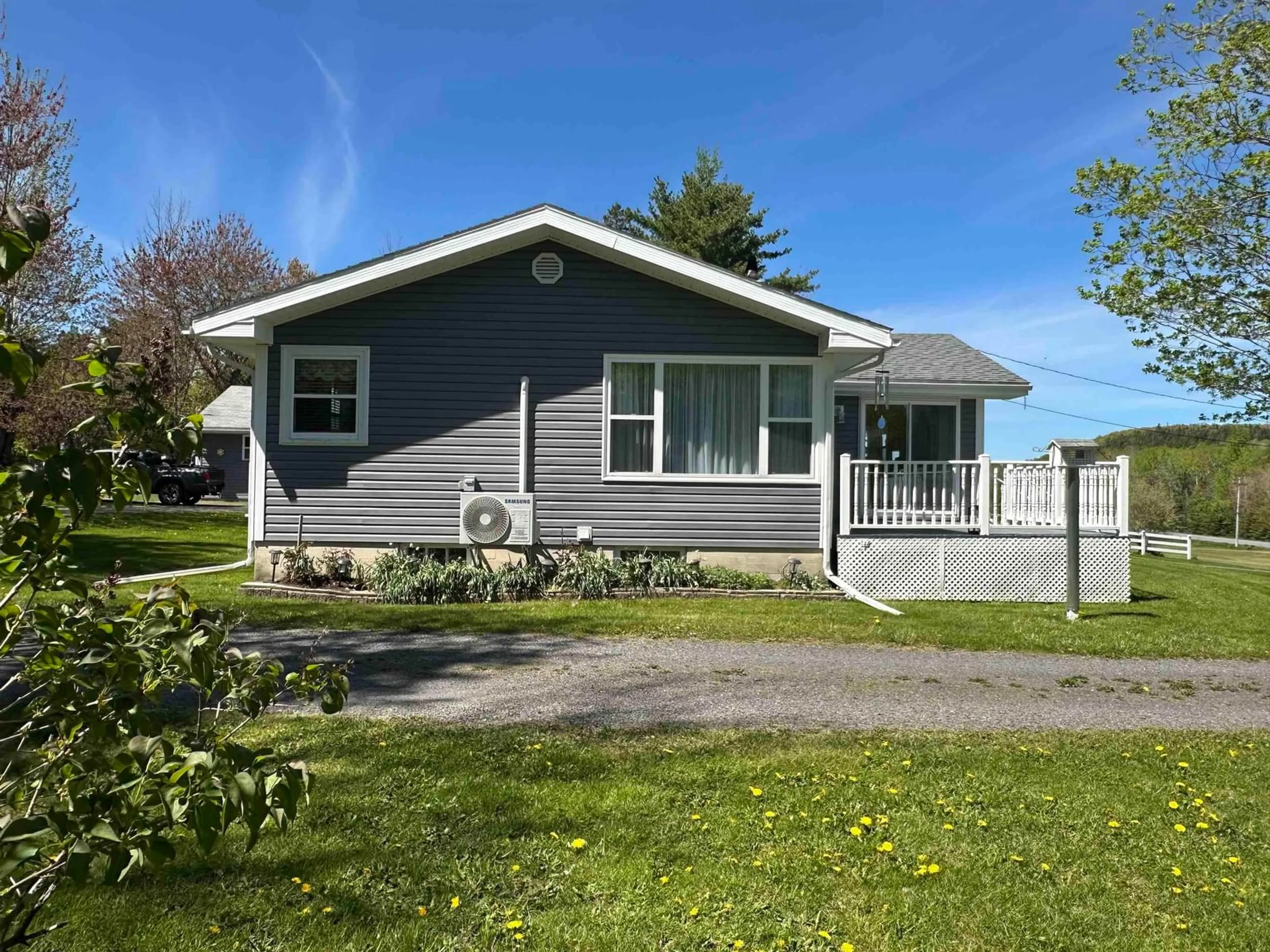 Home with vinyl exterior material, street for 4139 East River East Side Rd, Plymouth Nova Scotia B2H 5C5