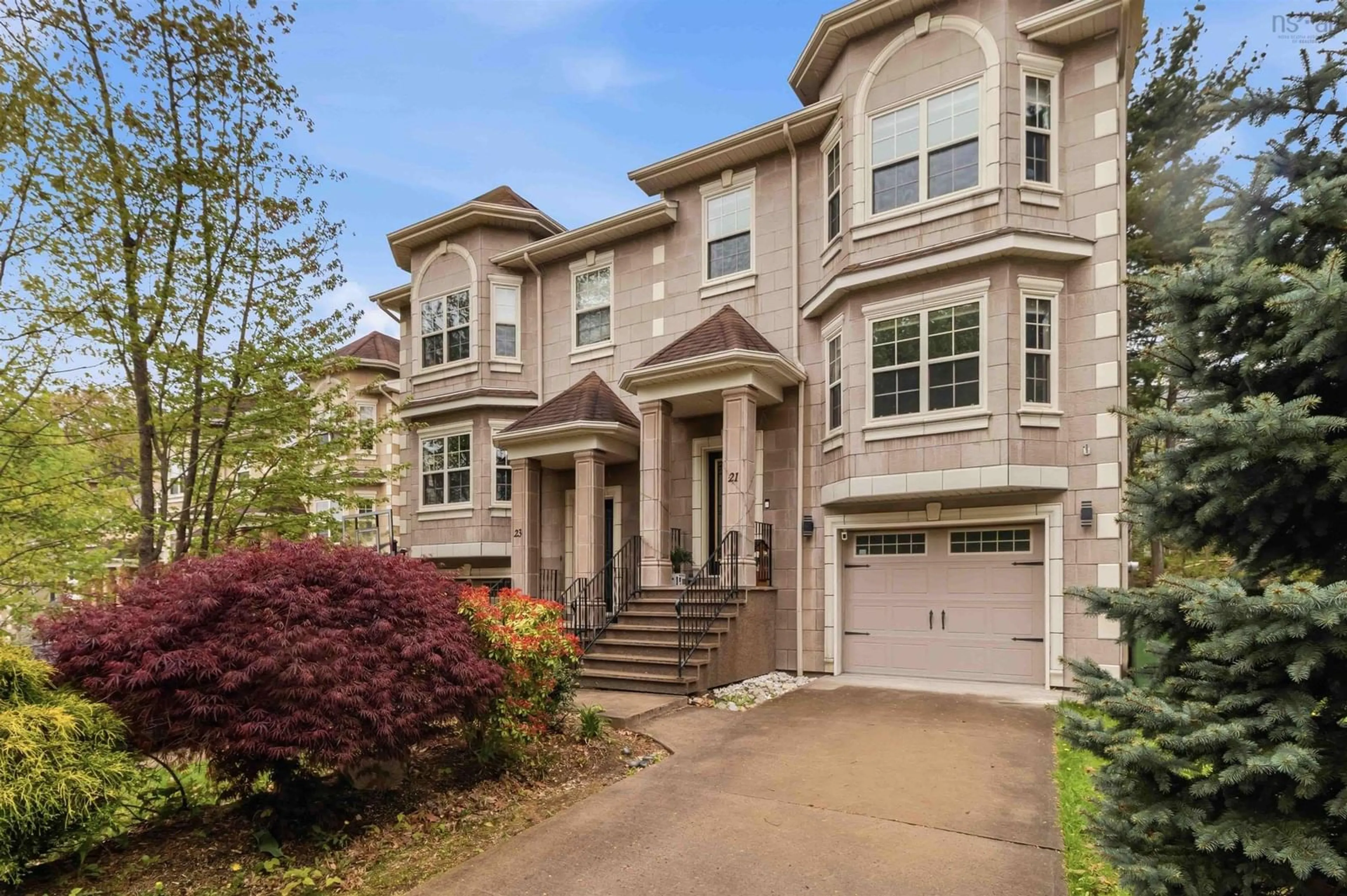 Home with brick exterior material, street for 21 Sagewood Lane, Halifax Nova Scotia B3P 0B8