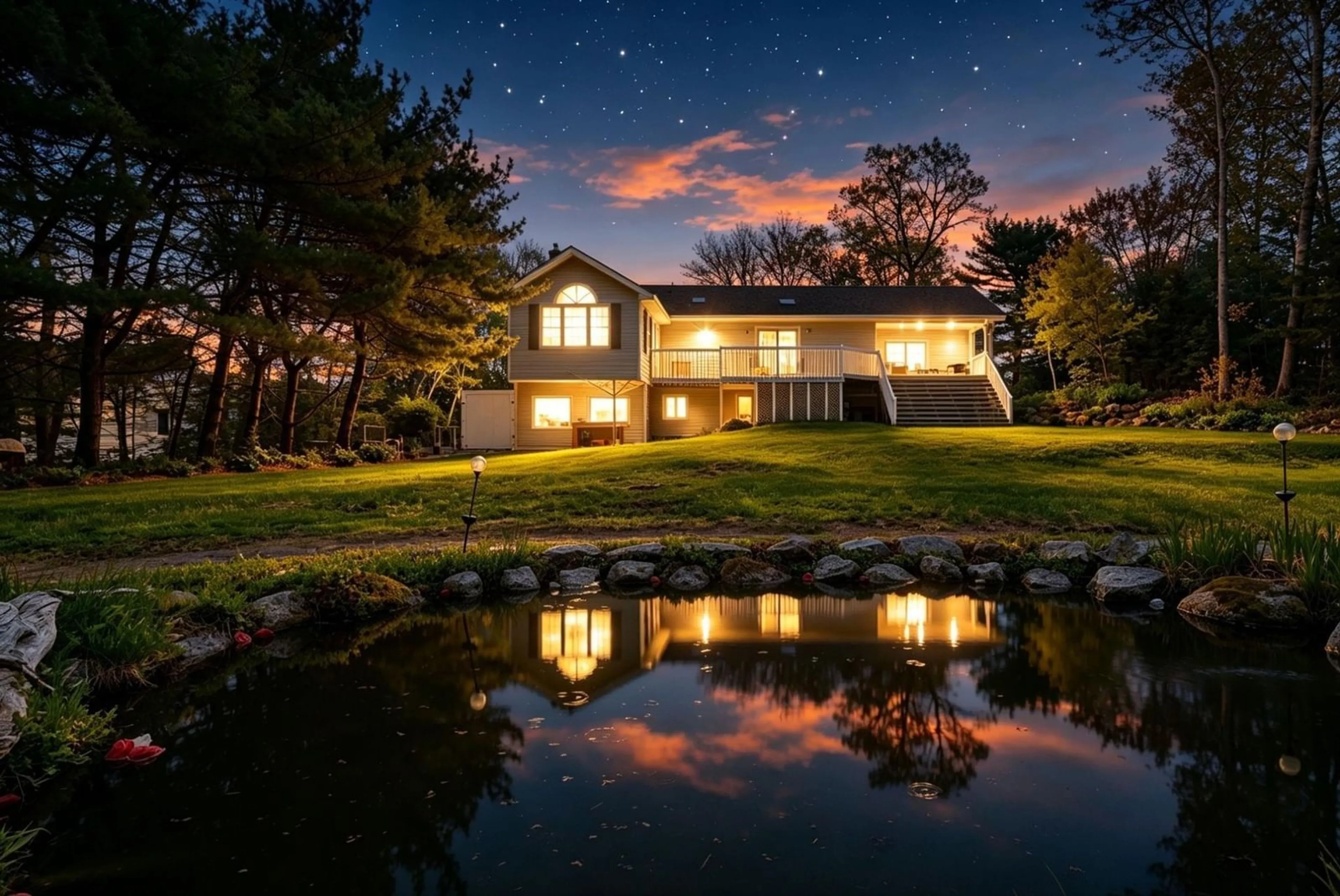 A pic from outside/outdoor area/front of a property/back of a property/a pic from drone, water/lake/river/ocean view for 30 Ashford Close, Upper Tantallon Nova Scotia B3Z 1C9