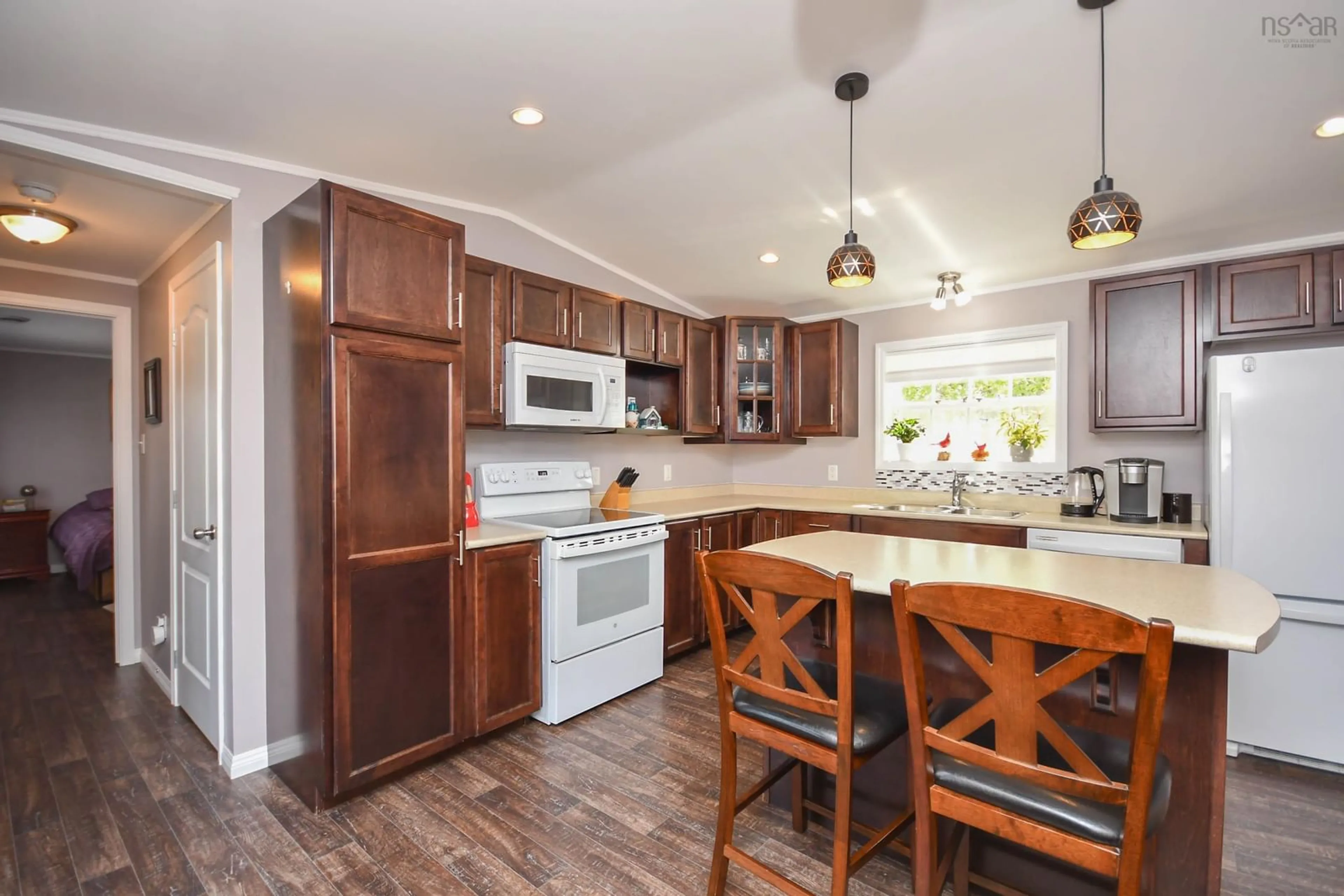 Open concept kitchen, unknown for 28 Third St, Lucasville Nova Scotia B4B 1P9
