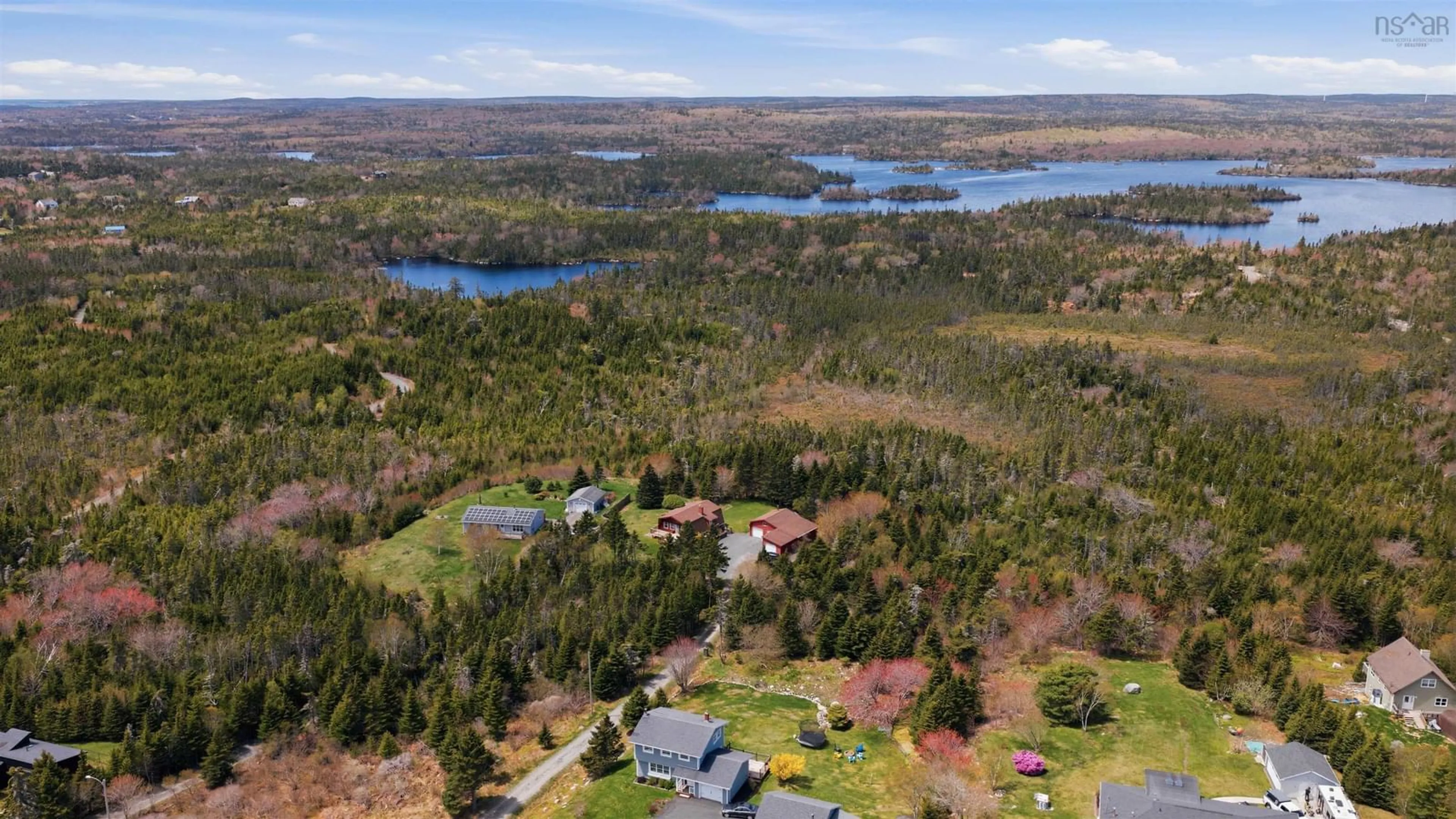 A pic from outside/outdoor area/front of a property/back of a property/a pic from drone, water/lake/river/ocean view for 1005 Ketch Harbour Rd, Duncans Cove Nova Scotia B3V 1K4