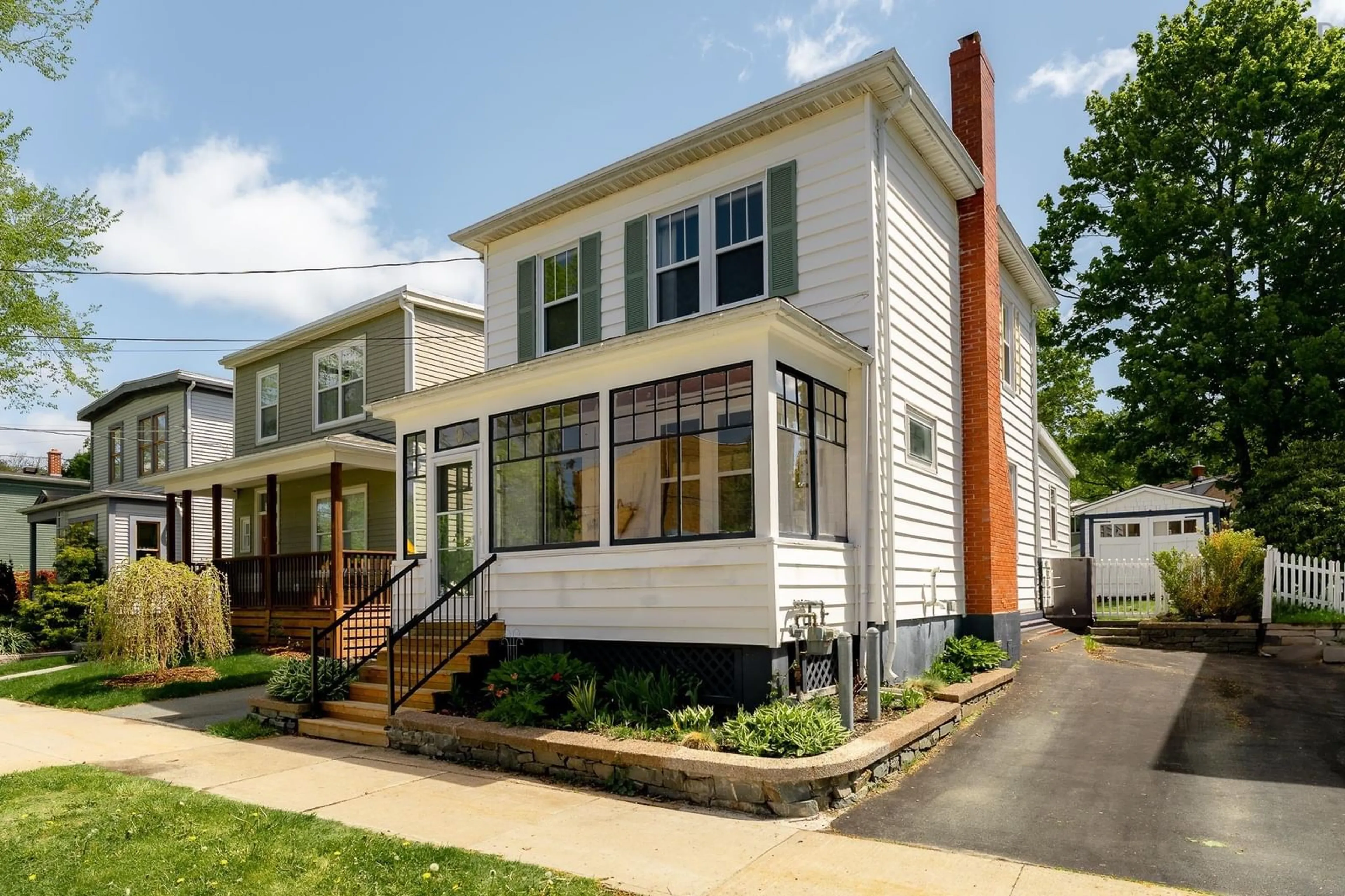Home with brick exterior material, street for 9 Hawthorne St, Dartmouth Nova Scotia B2Y 2Y4