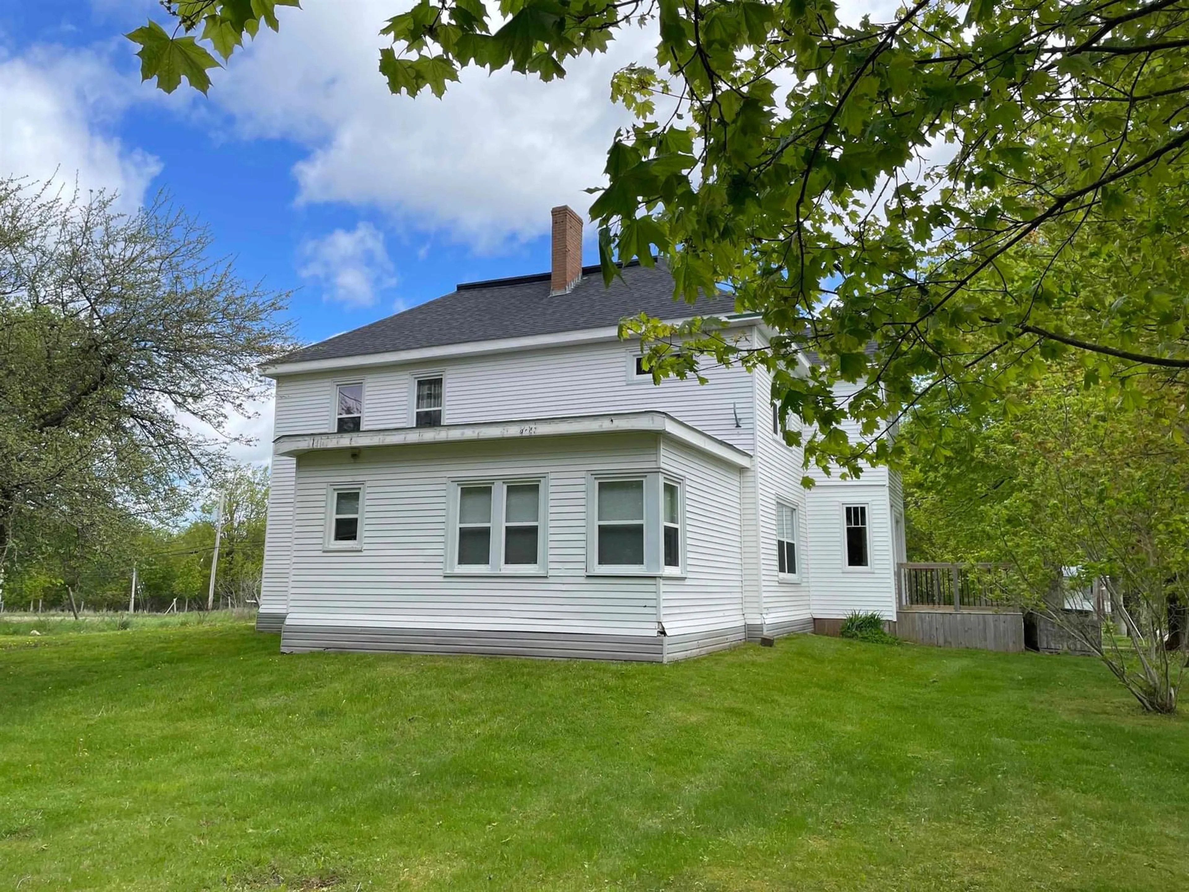 A pic from outside/outdoor area/front of a property/back of a property/a pic from drone, building for 165 Ryland Ave, Bible Hill Nova Scotia B2N 2V5