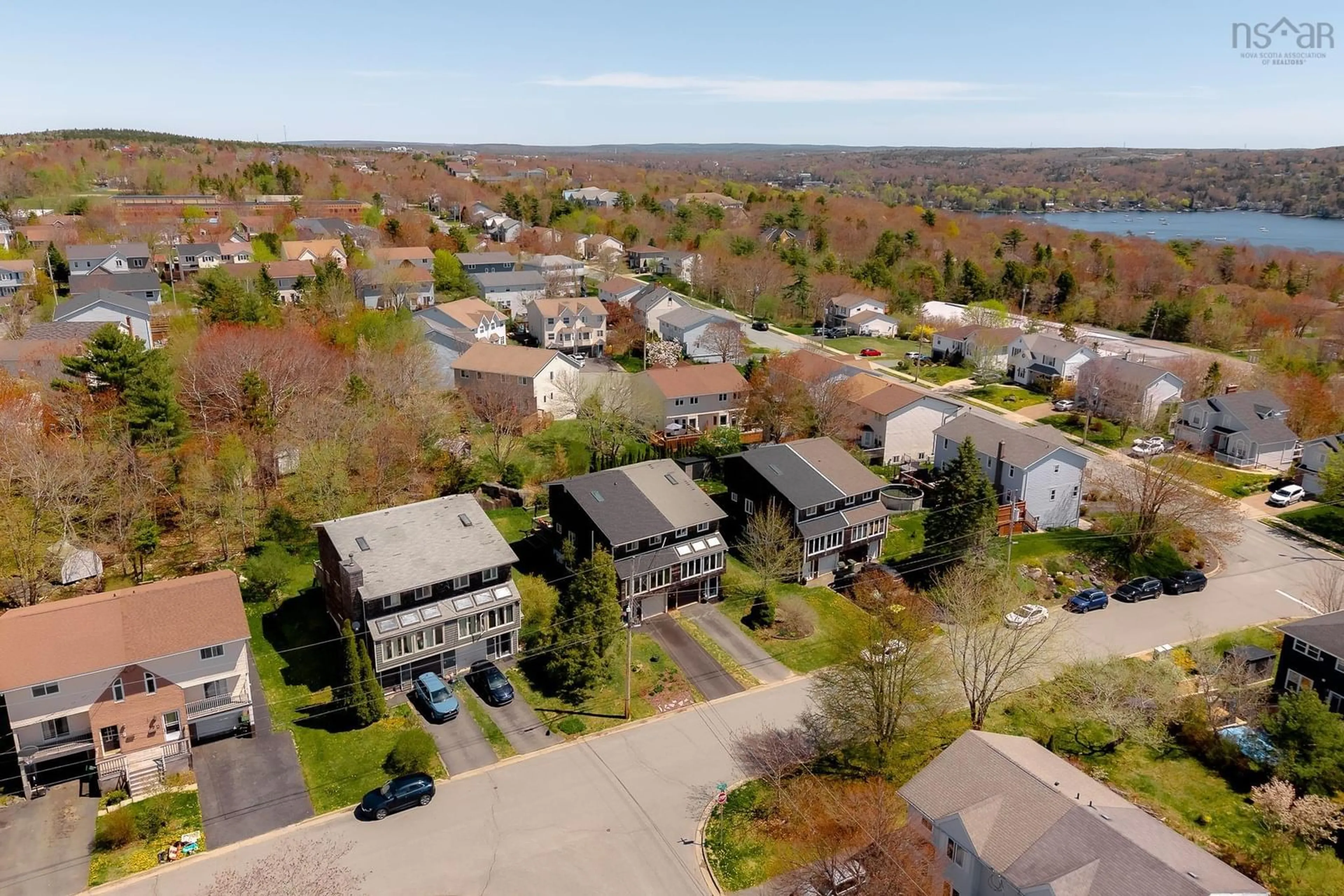 A pic from outside/outdoor area/front of a property/back of a property/a pic from drone, street for 13 Roy Cres, Bedford Nova Scotia B4A 3J9