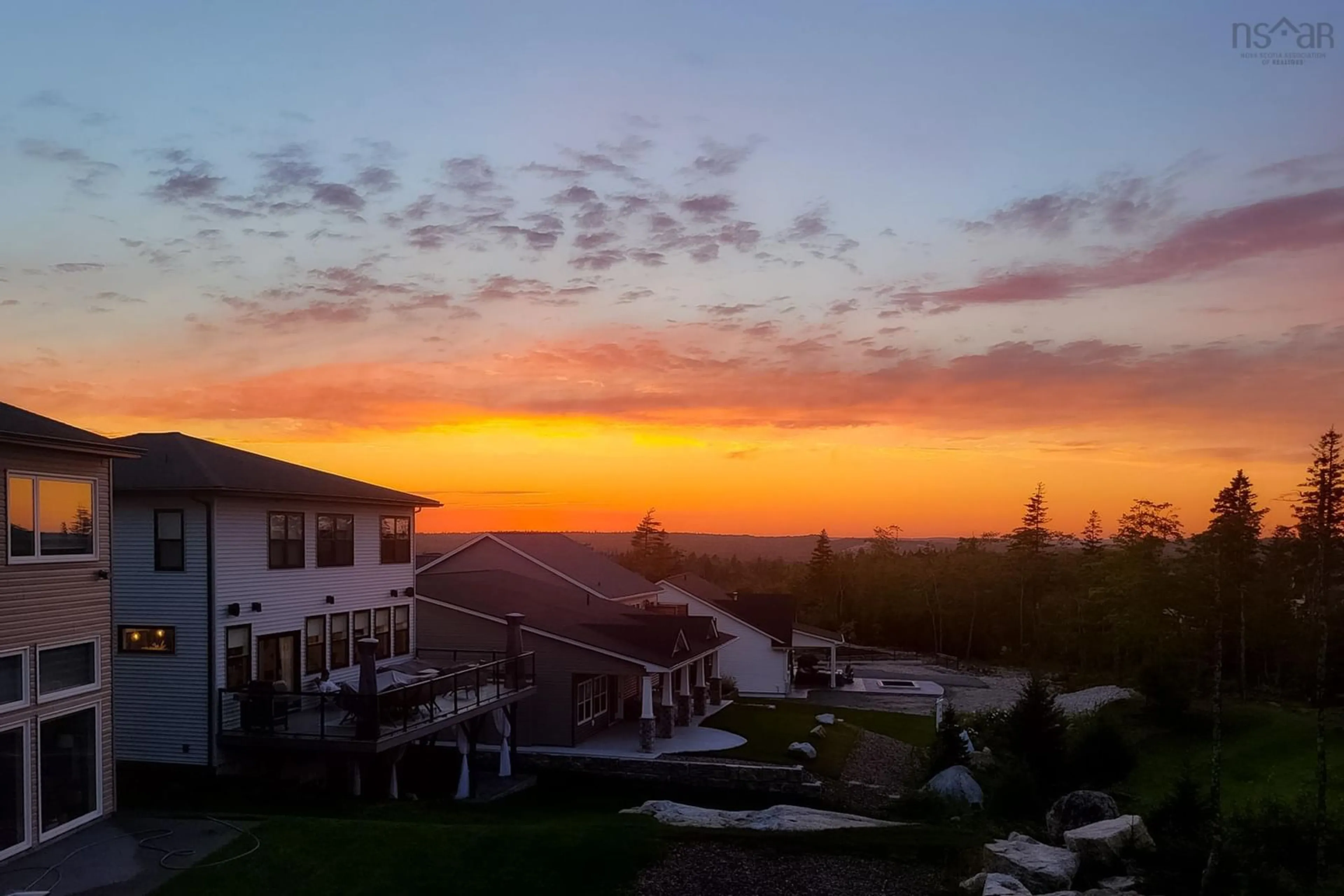 A pic from outside/outdoor area/front of a property/back of a property/a pic from drone, mountain view for 344 Marketway Lane, Timberlea Nova Scotia B3T 0L1