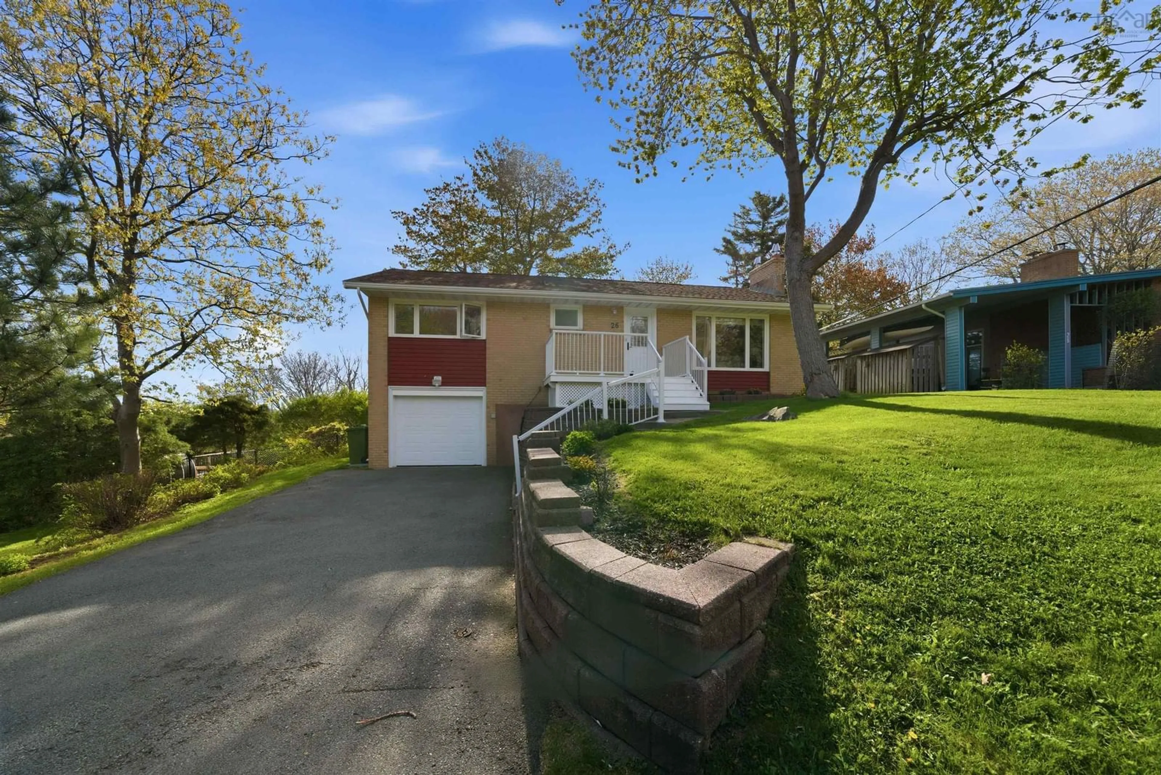 A pic from outside/outdoor area/front of a property/back of a property/a pic from drone, street for 26 Gateway Rd, Halifax Nova Scotia B3M 1M8